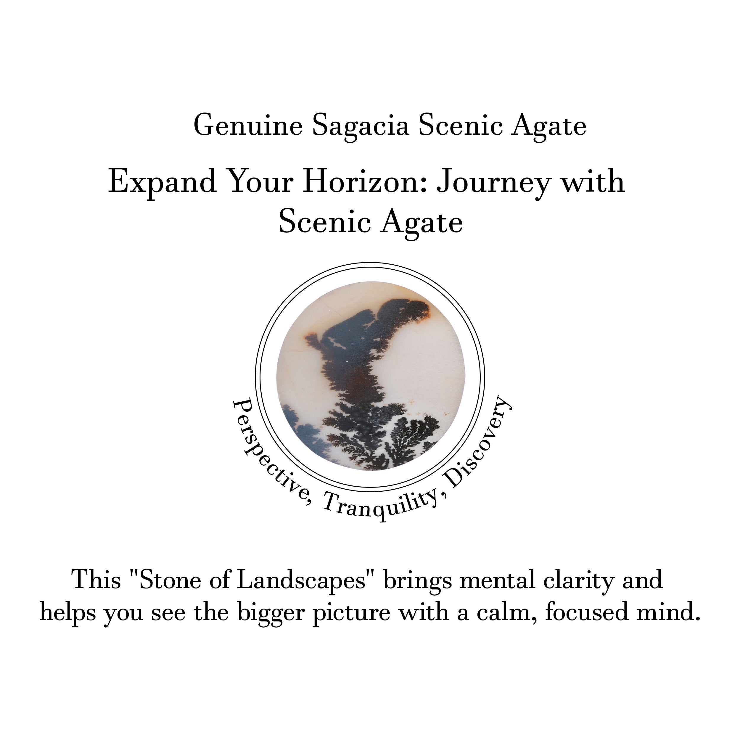 Scenic Agate Pendant-(SCA-P-43.)