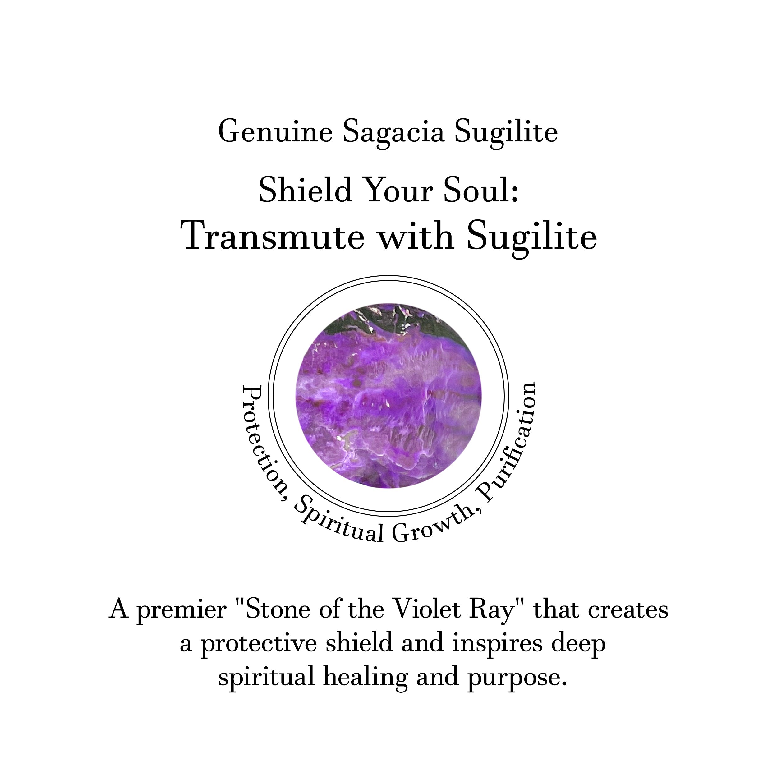 Sugilite Adjustable Ring-(SGL-R-54.)
