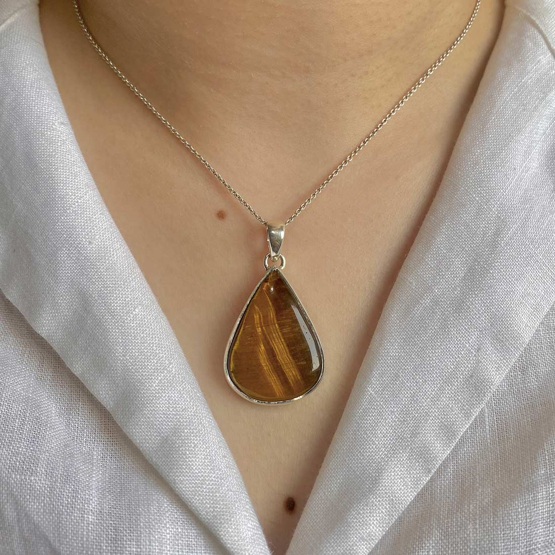 Tiger Eye Pendant-(TGE-P-1.)