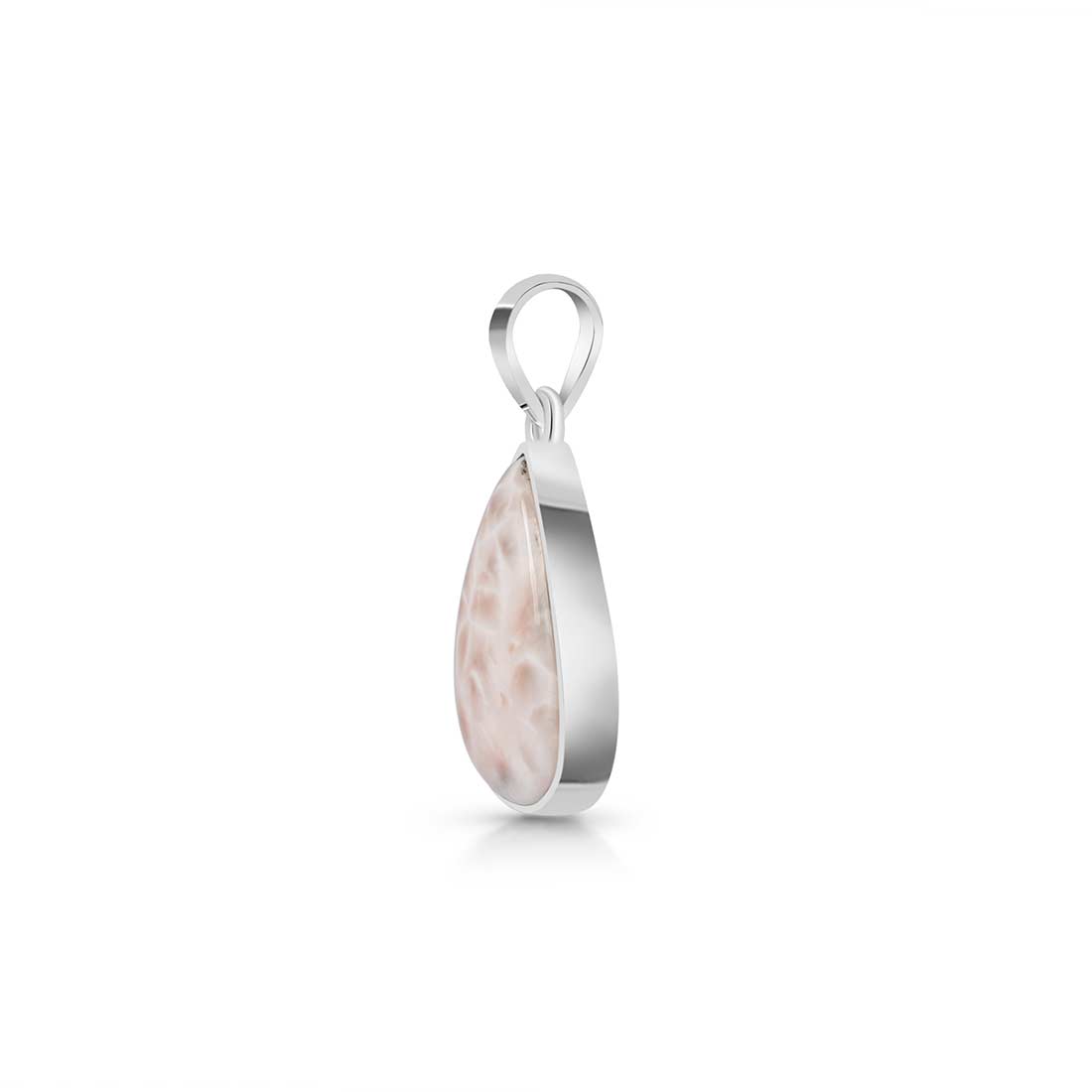 Natural Pink Natrolite / Thomsonite Pendant-(THS-P-2.)