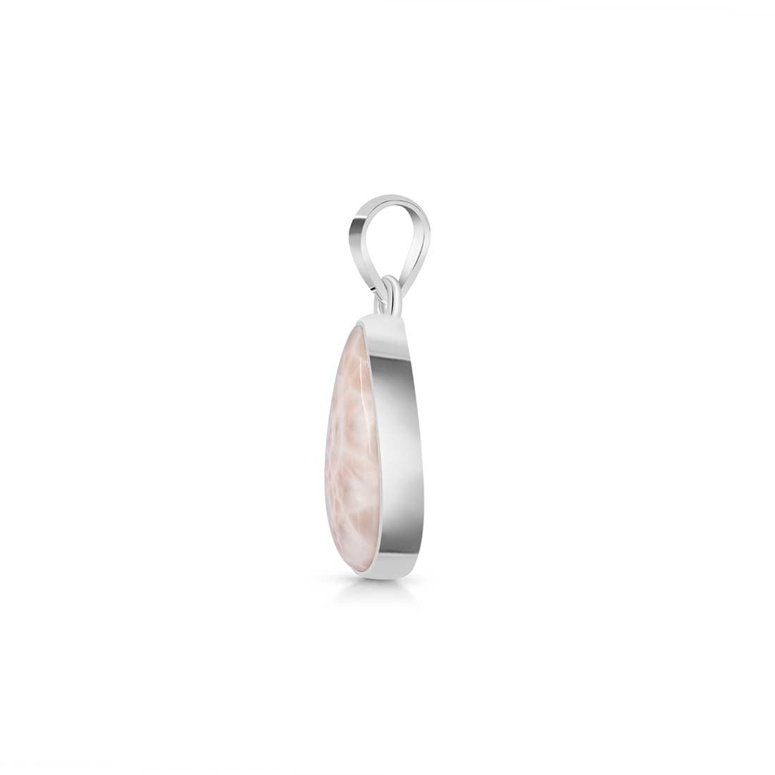 Natural Pink Natrolite / Thomsonite Pendant-(THS-P-21.)