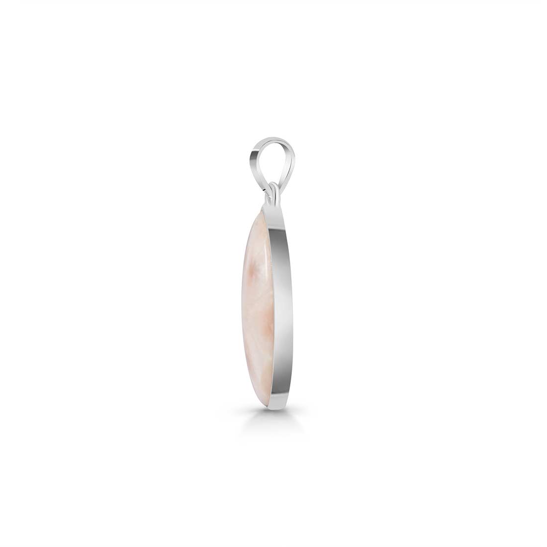 Natural Pink Natrolite / Thomsonite Pendant-(THS-P-31.)