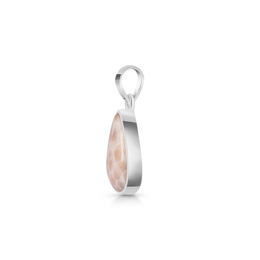 Natural Pink Natrolite / Thomsonite Pendant-(THS-P-5.)