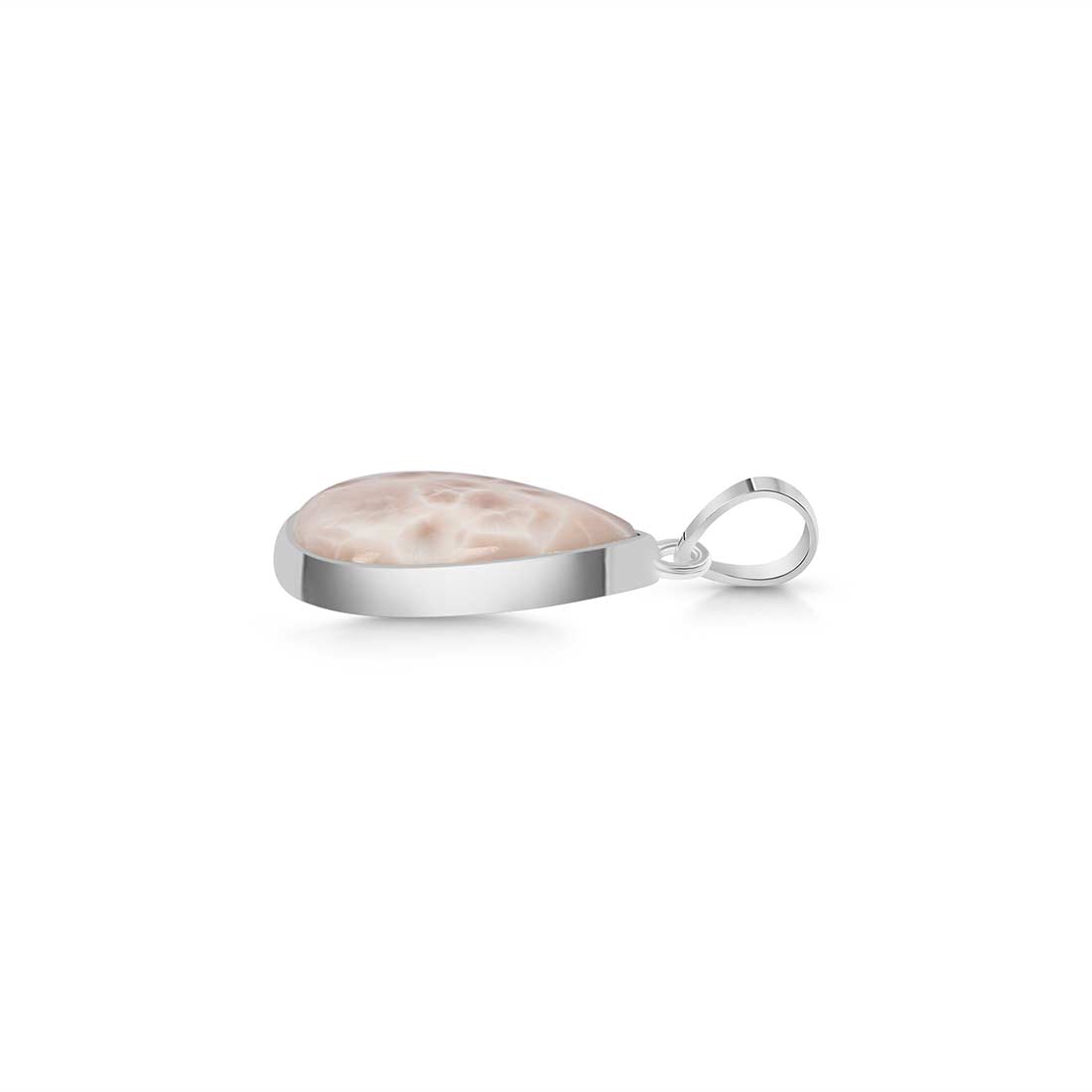 Natural Pink Natrolite / Thomsonite Pendant-(THS-P-51.)
