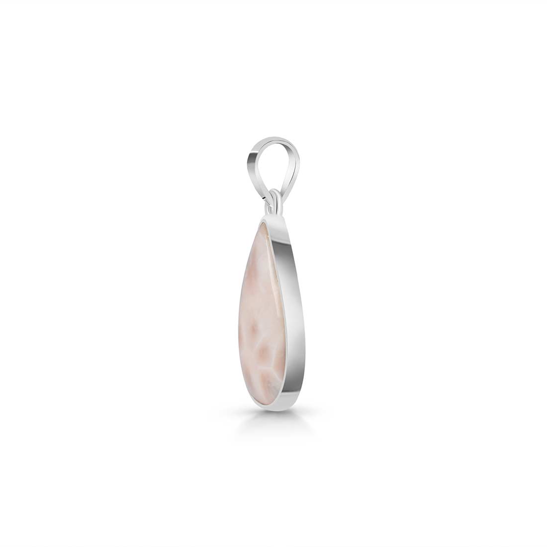 Natural Pink Natrolite / Thomsonite Pendant-(THS-P-52.)