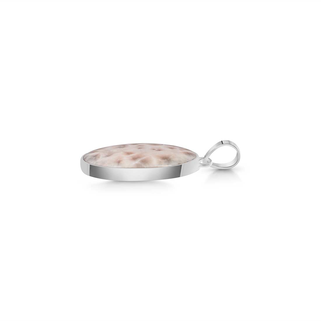 Natural Pink Natrolite / Thomsonite Pendant-(THS-P-54.)