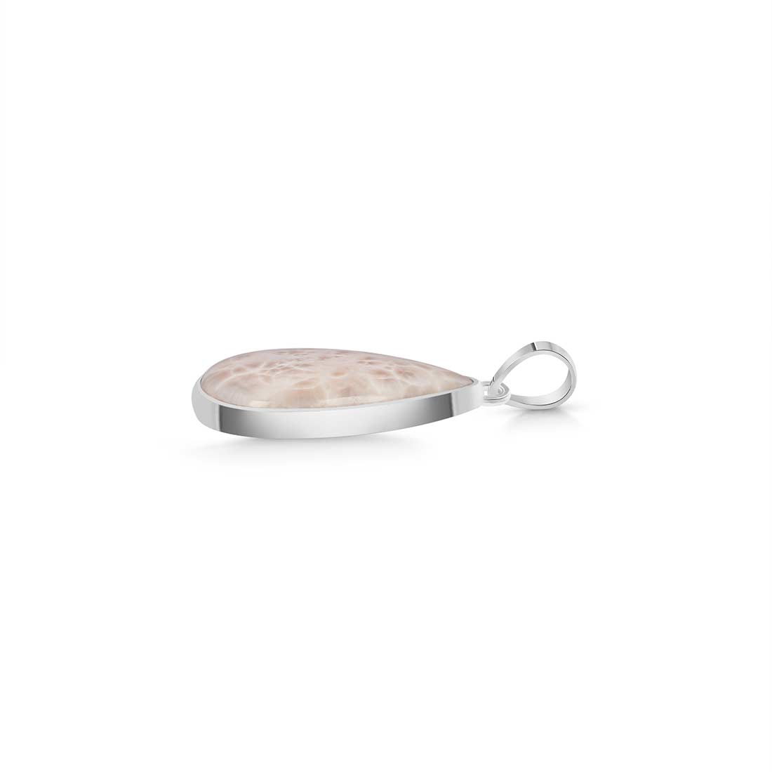 Natural Pink Natrolite / Thomsonite Pendant-(THS-P-59.)