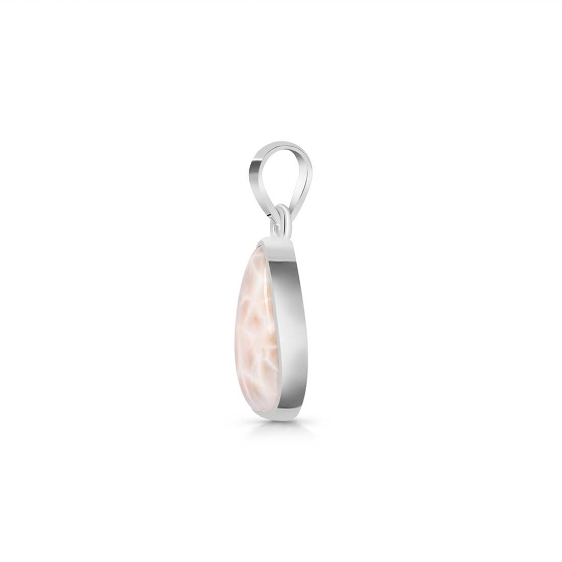 Natural Pink Natrolite / Thomsonite Pendant-(THS-P-7.)