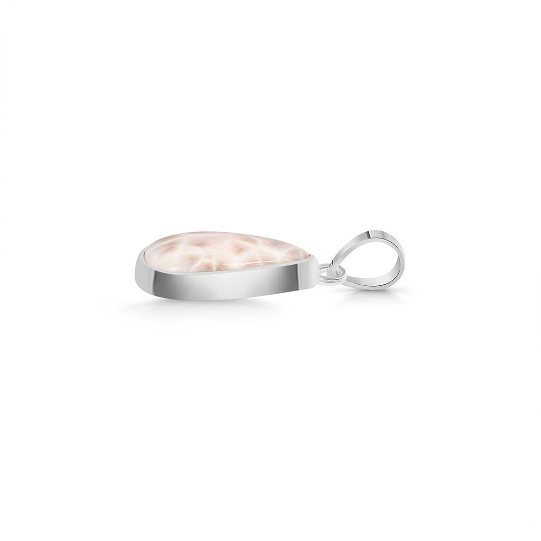 Natural Pink Natrolite / Thomsonite Pendant-(THS-P-7.)