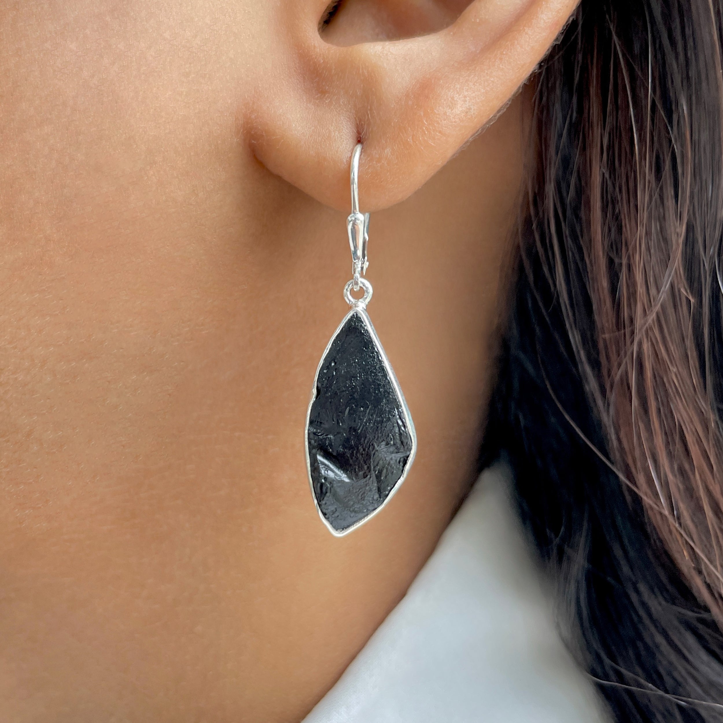 Tektite Earring-(TKT-E-1.)