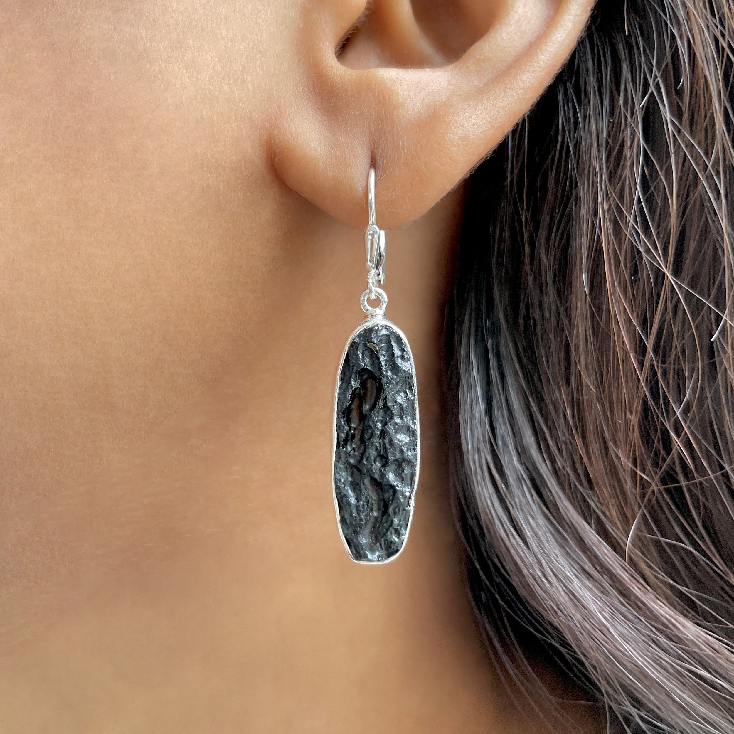 Tektite Earring-(TKT-E-13.)
