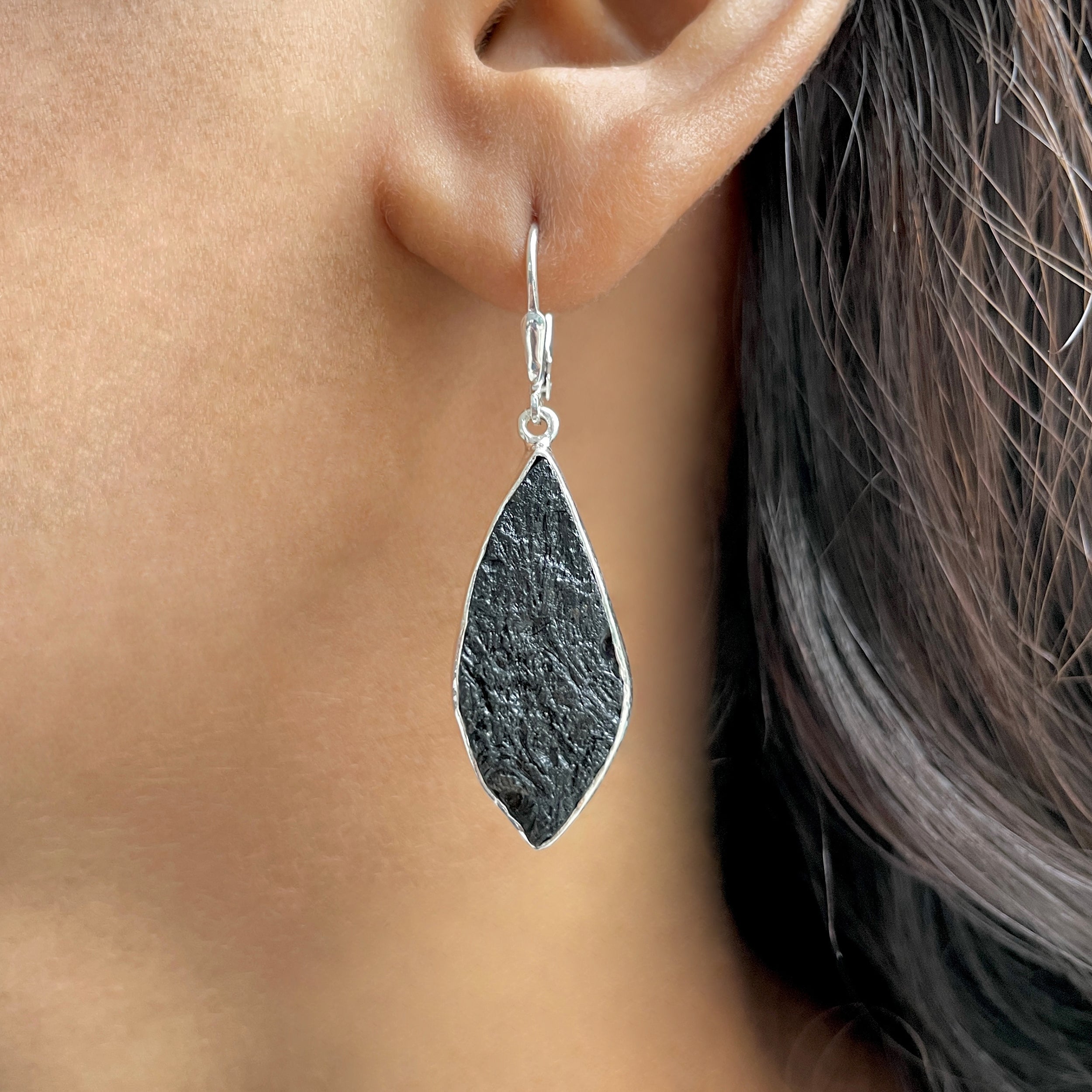 Tektite Earring-(TKT-E-15.)