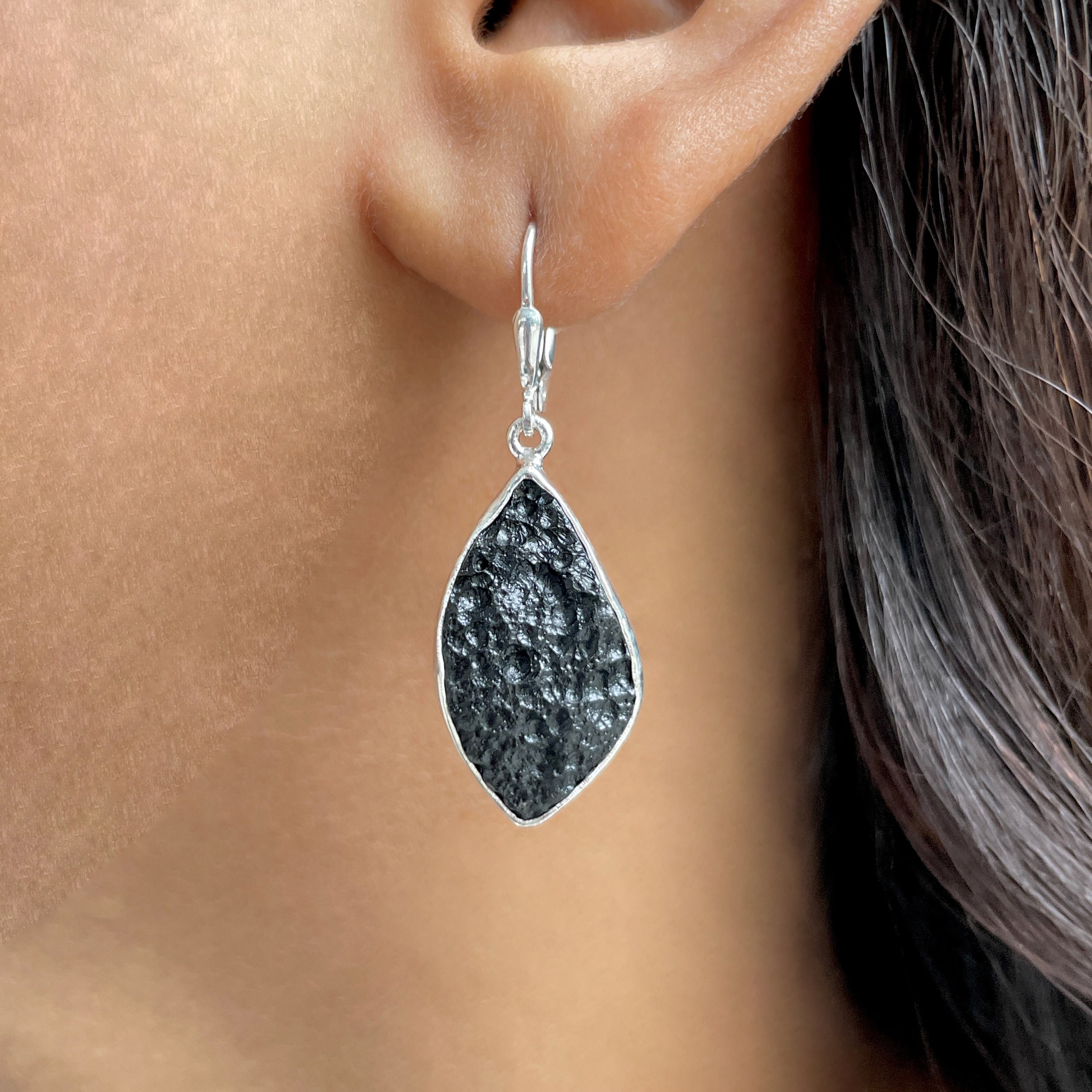 Tektite Earring-(TKT-E-16.)