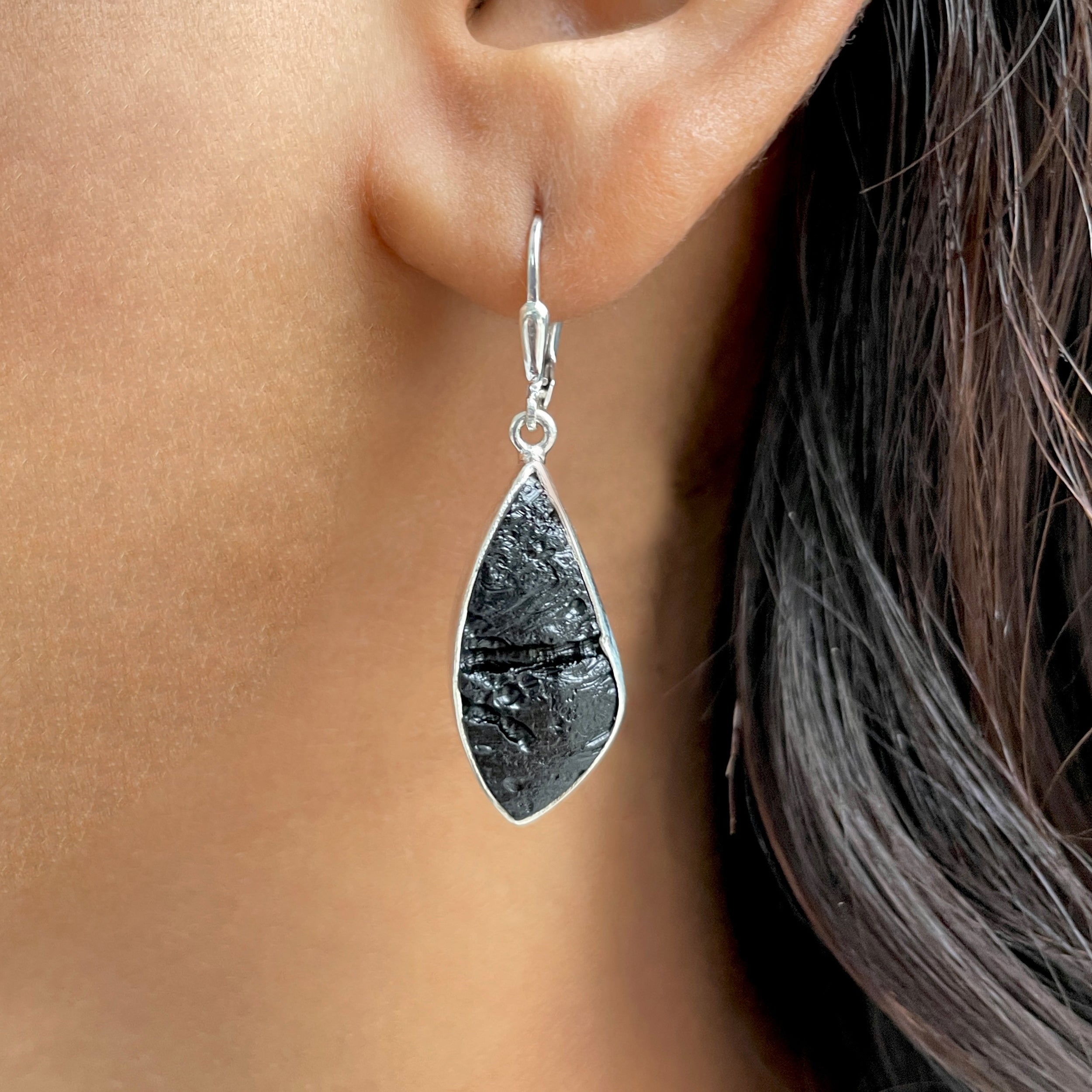 Tektite Earring-(TKT-E-22.)
