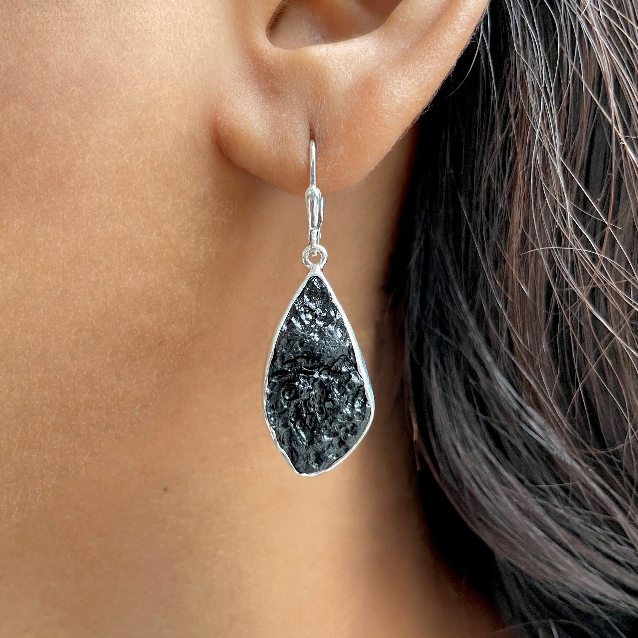 Tektite Earring-(TKT-E-23.)