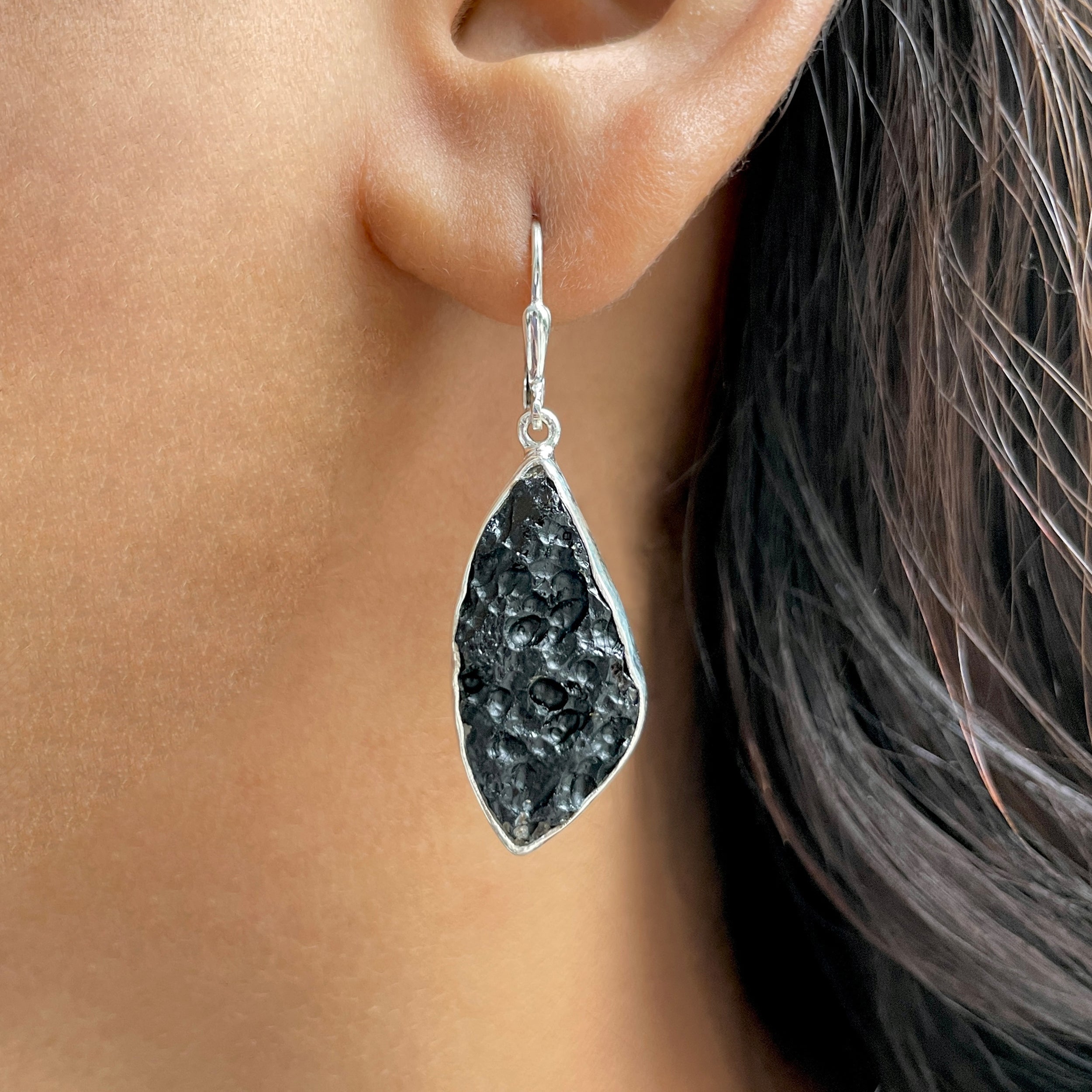 Tektite Earring-(TKT-E-24.)