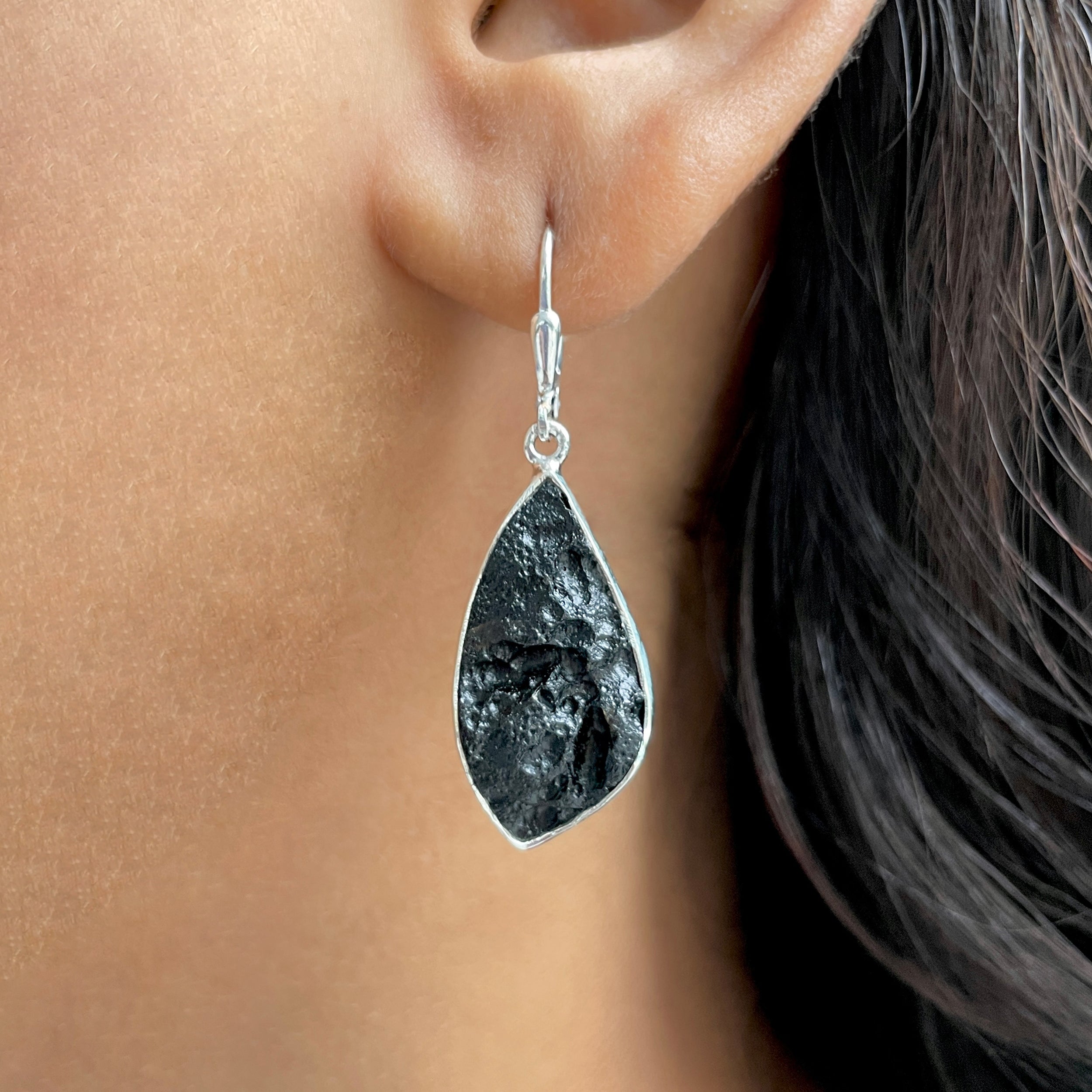 Tektite Earring-(TKT-E-26.)