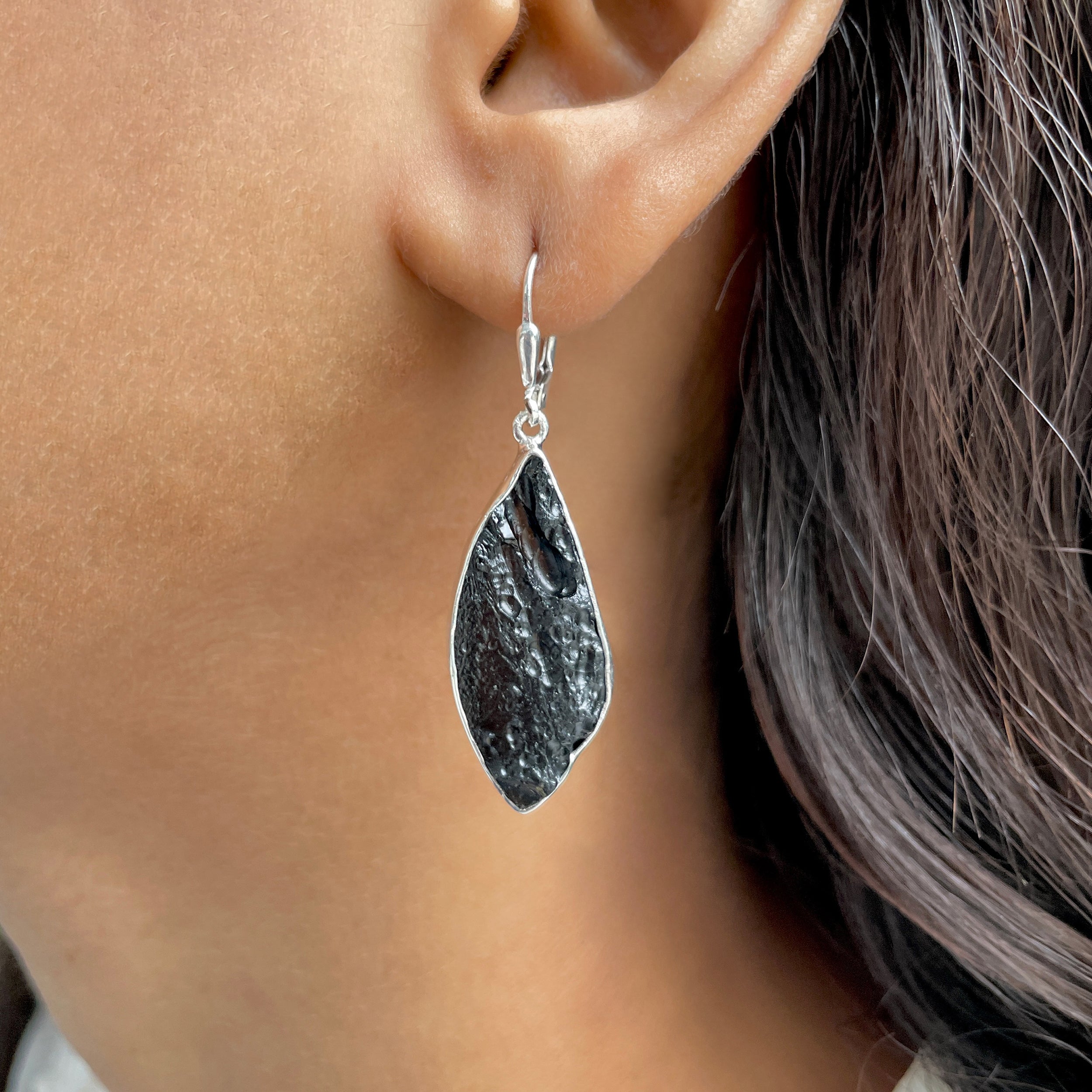 Tektite Earring-(TKT-E-31.)