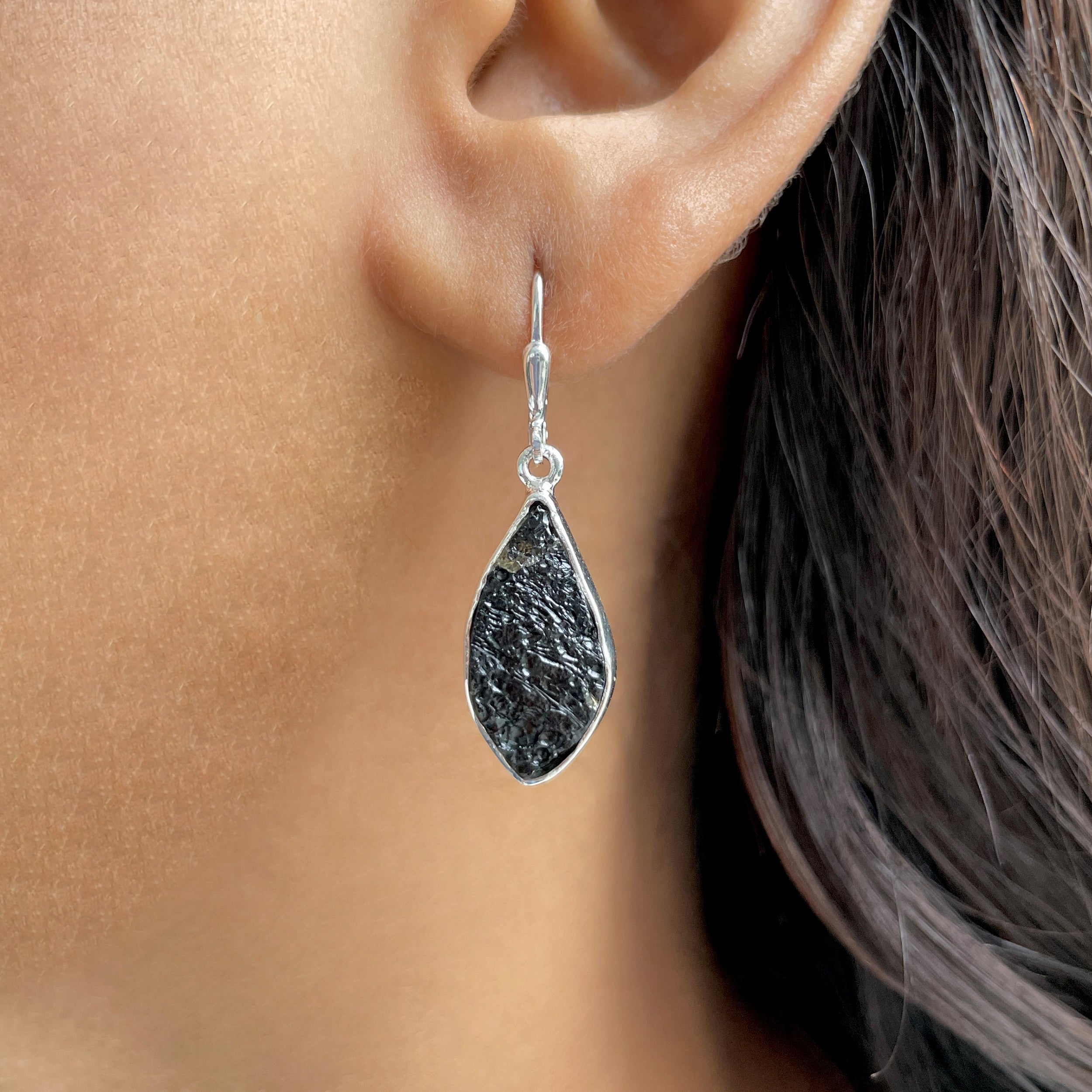 Tektite Earring-(TKT-E-32.)
