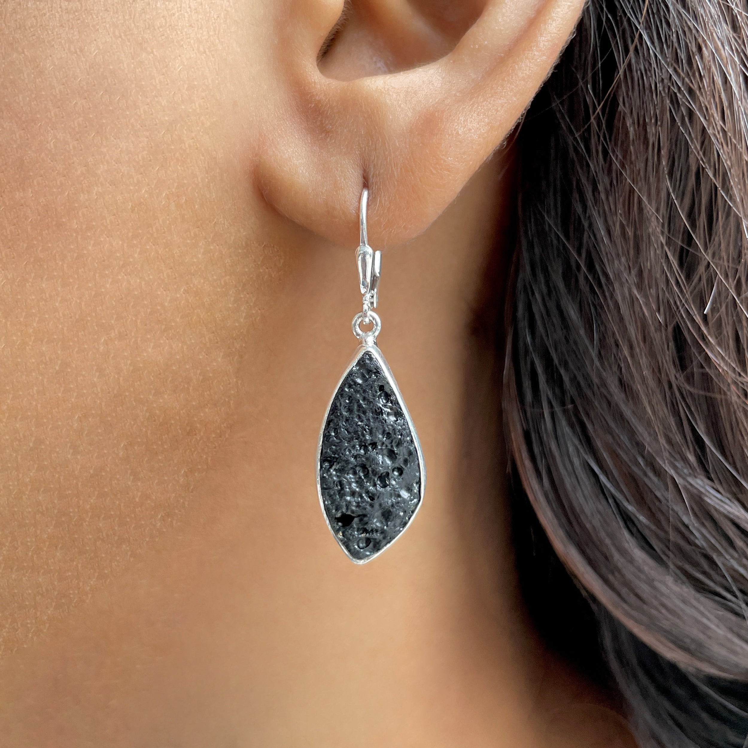 Tektite Earring-(TKT-E-37.)