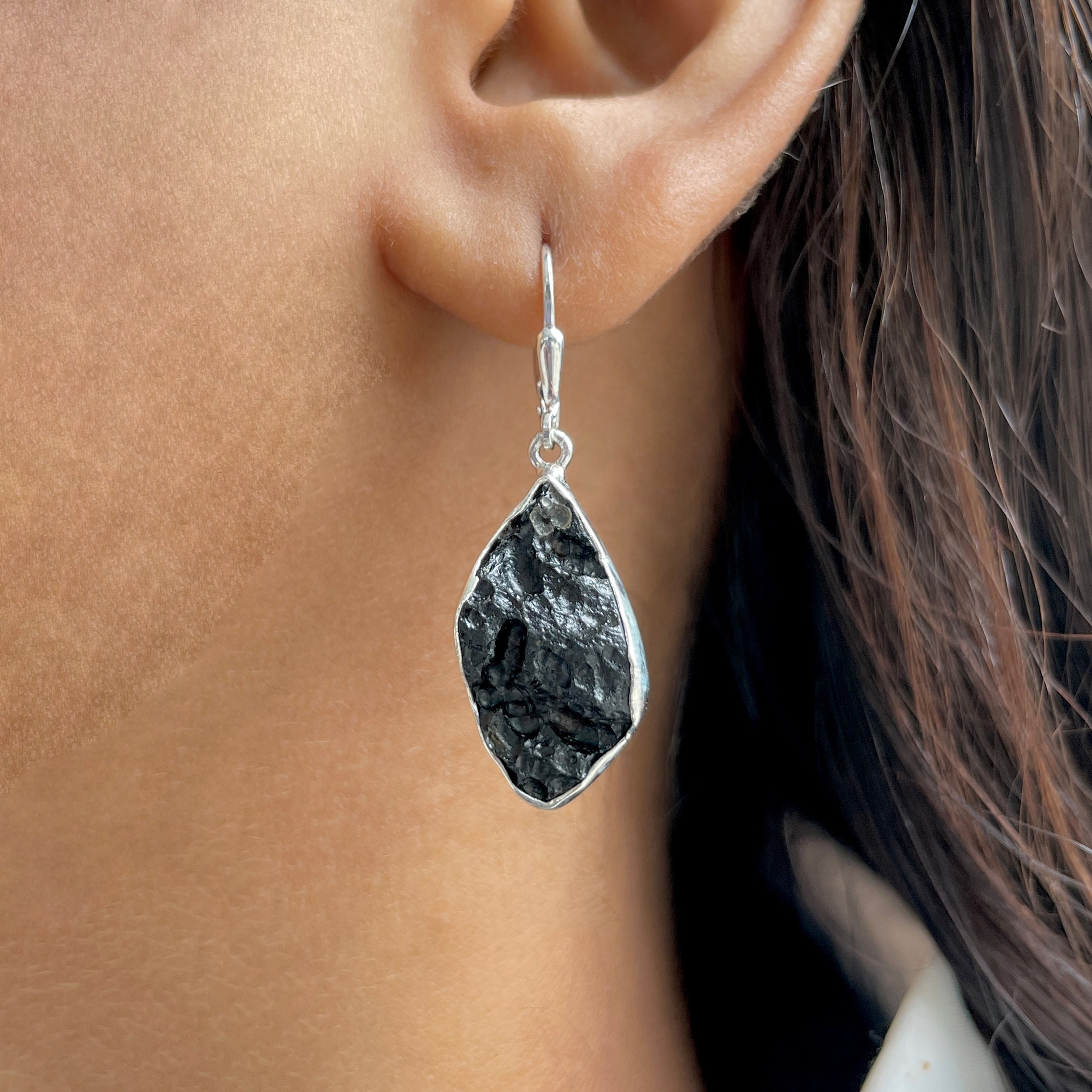 Tektite Earring-(TKT-E-4.)