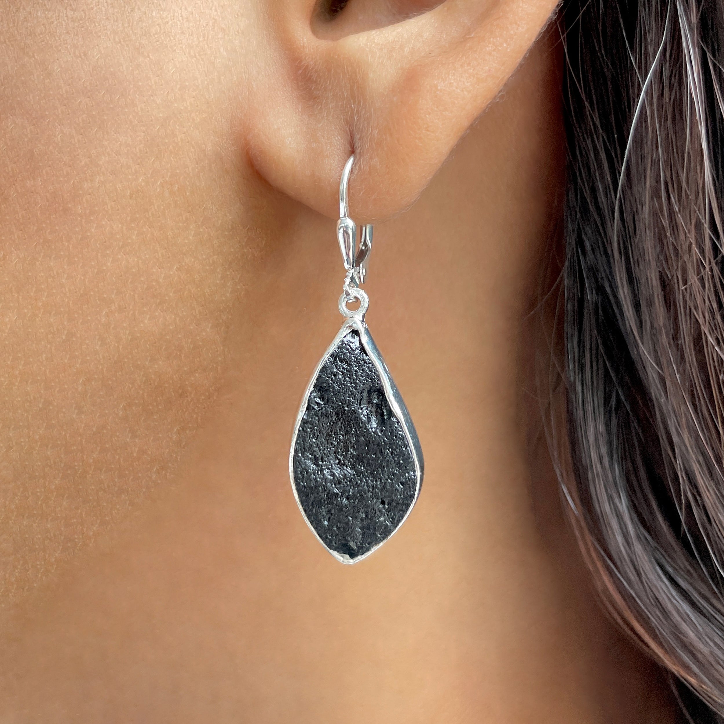 Tektite Earring-(TKT-E-42.)