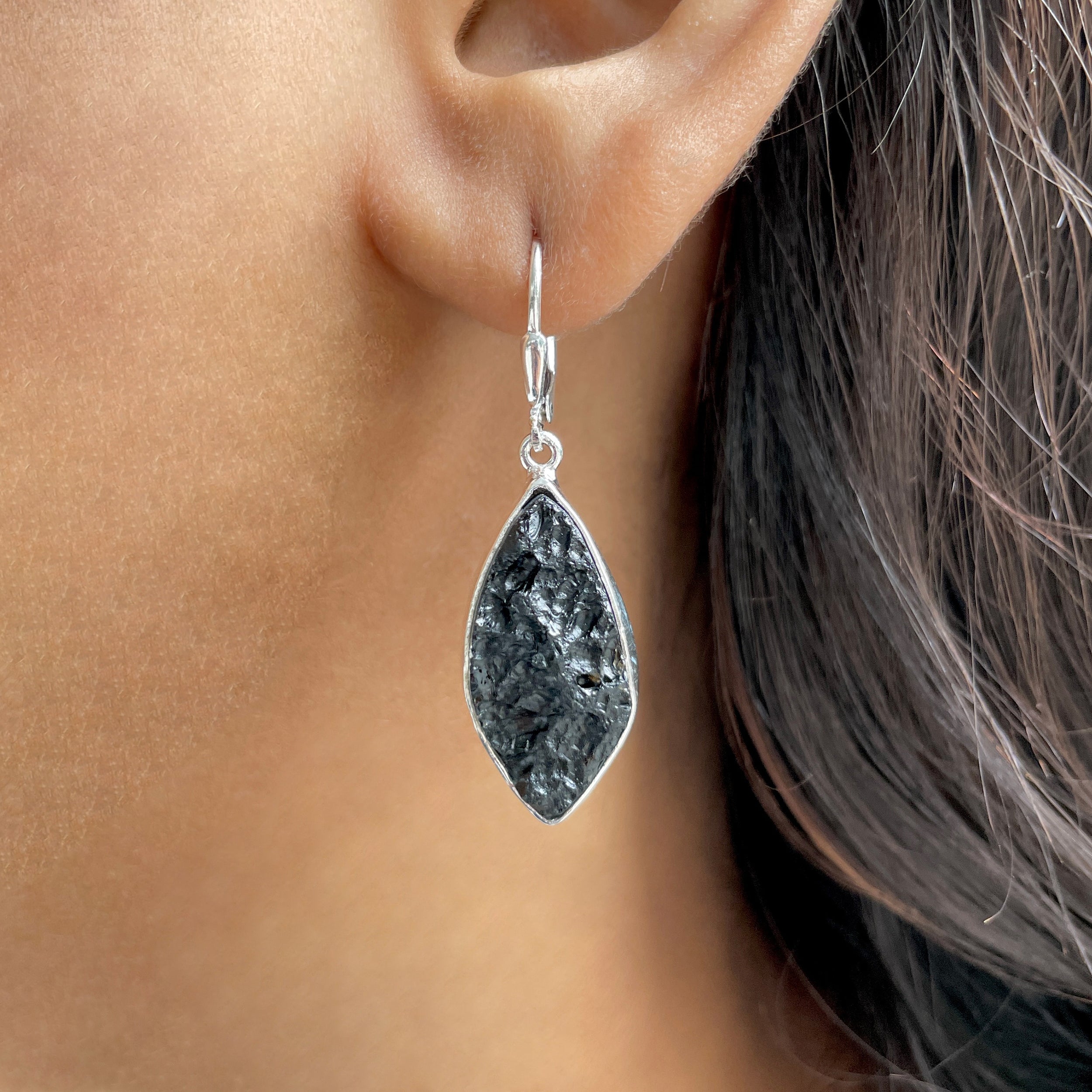 Tektite Earring-(TKT-E-43.)