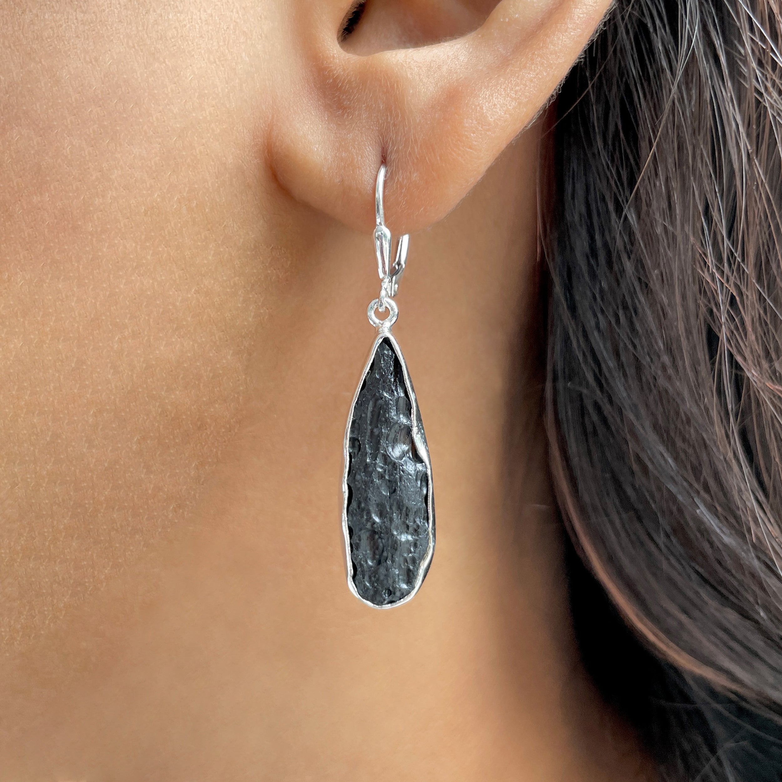 Tektite Earring-(TKT-E-47.)