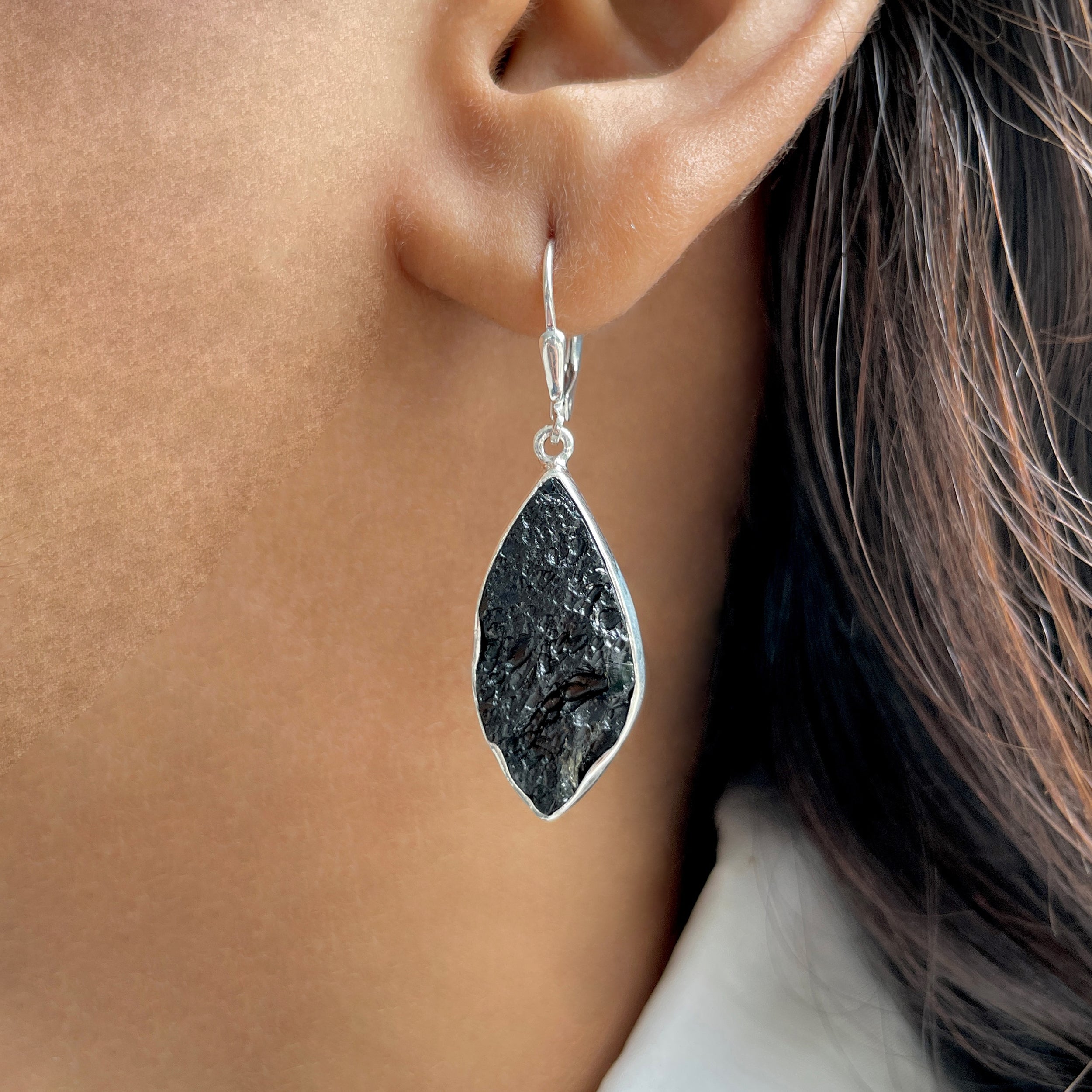 Tektite Earring-(TKT-E-5.)