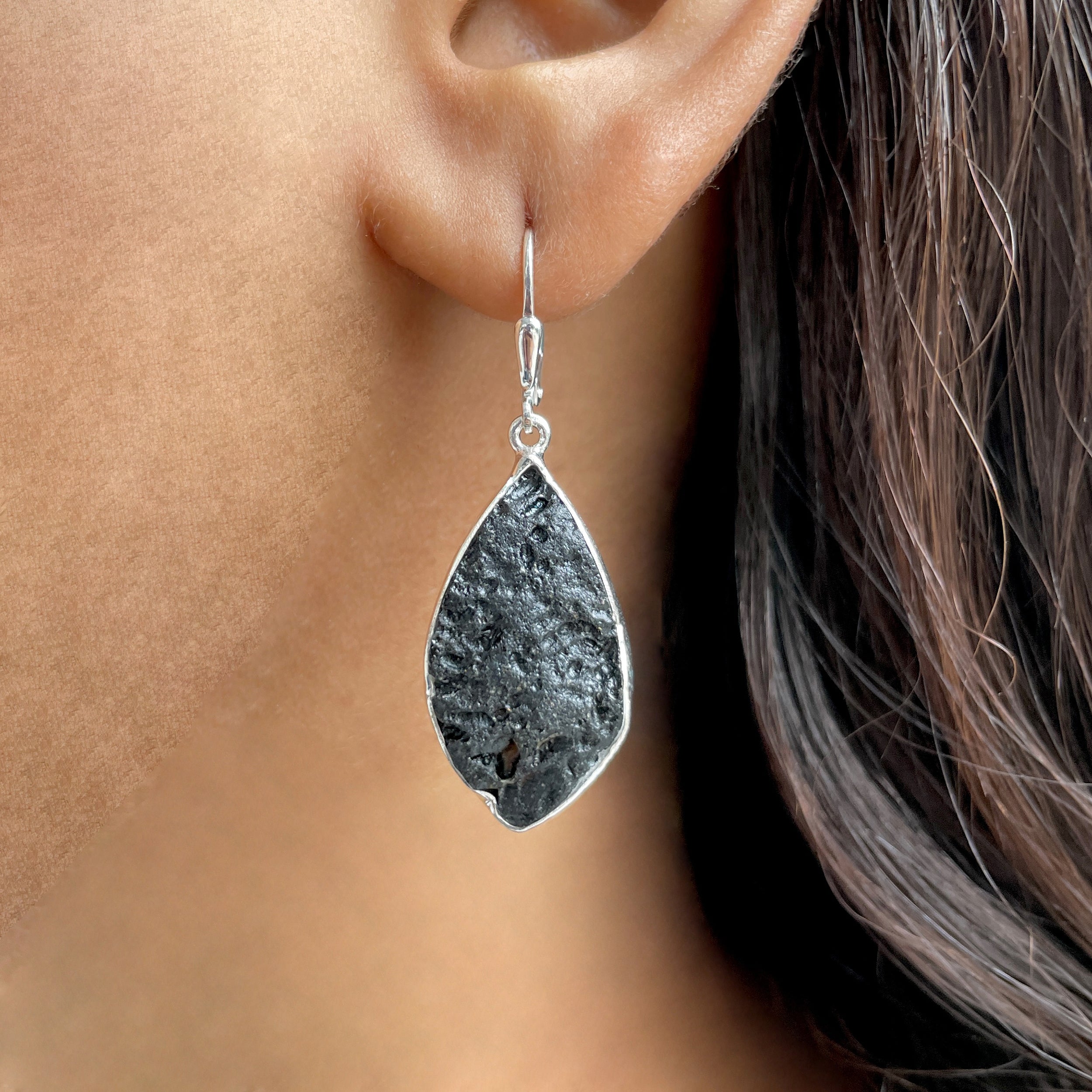 Tektite Earring-(TKT-E-7.)