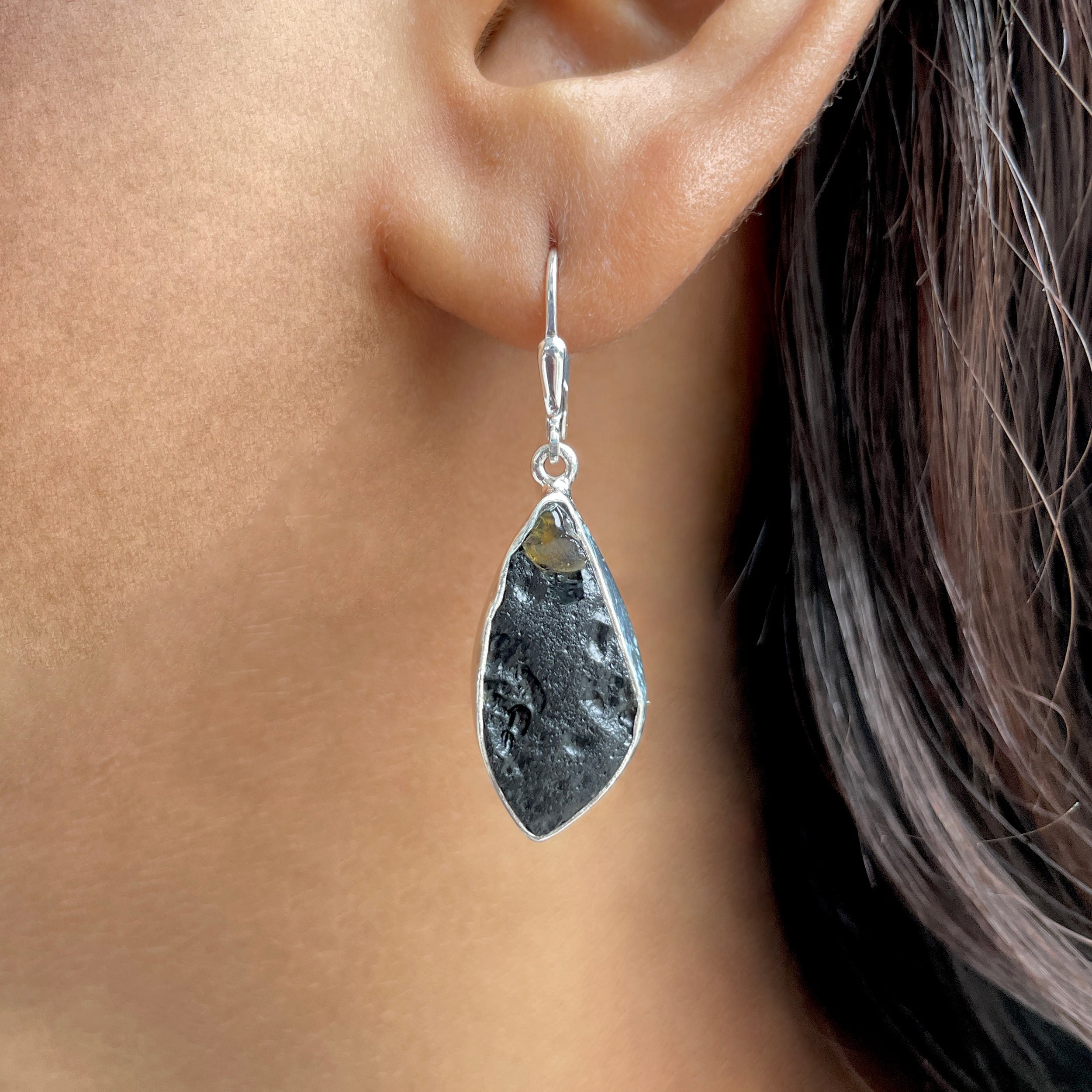 Tektite Earring-(TKT-E-8.)