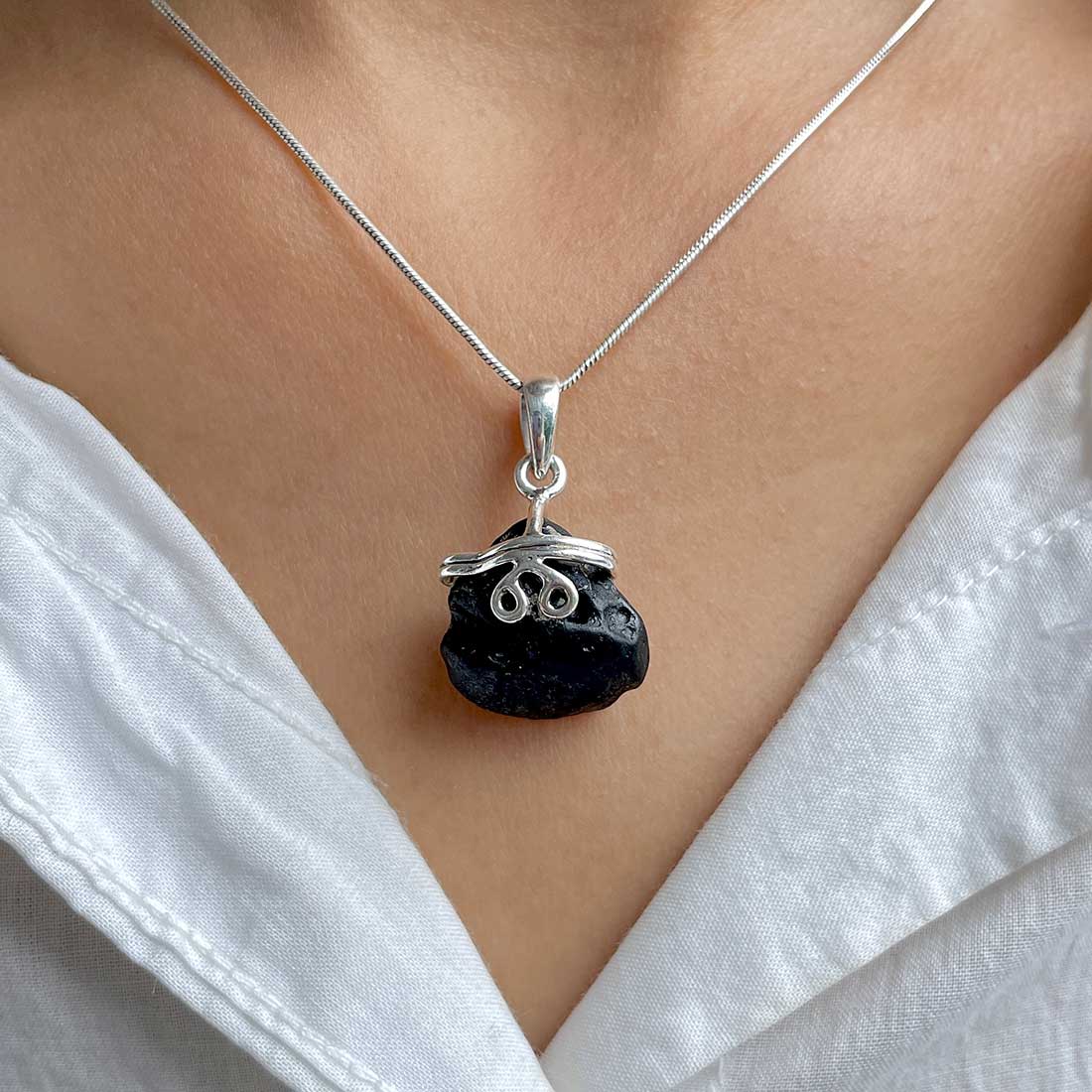 Tektite Pendant-(TKT-P-10.)