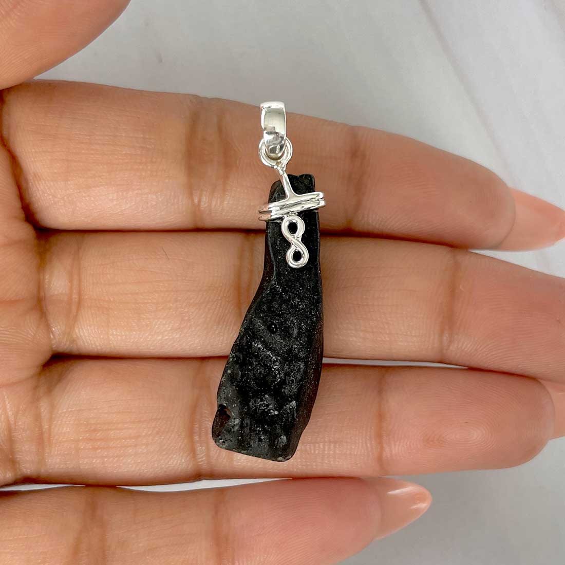 Tektite Pendant-(TKT-P-115.)