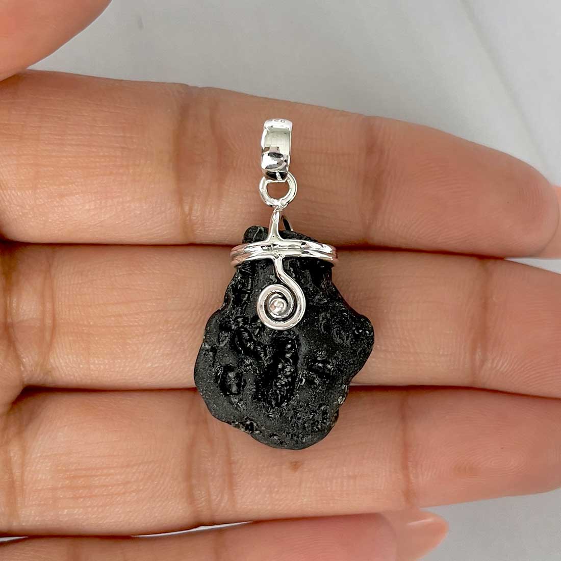 Tektite Pendant-(TKT-P-116.)