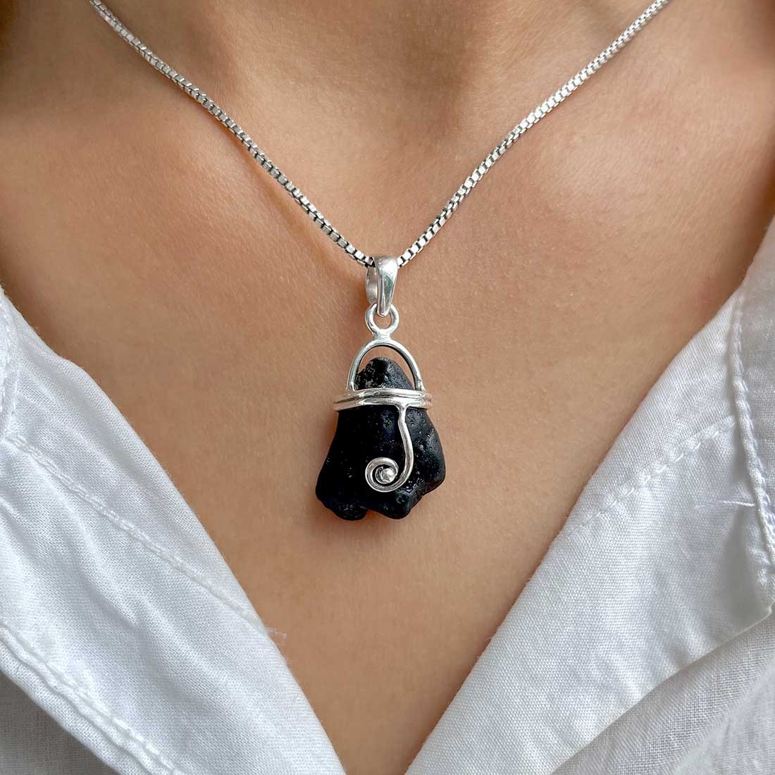 Tektite Pendant-(TKT-P-12.)