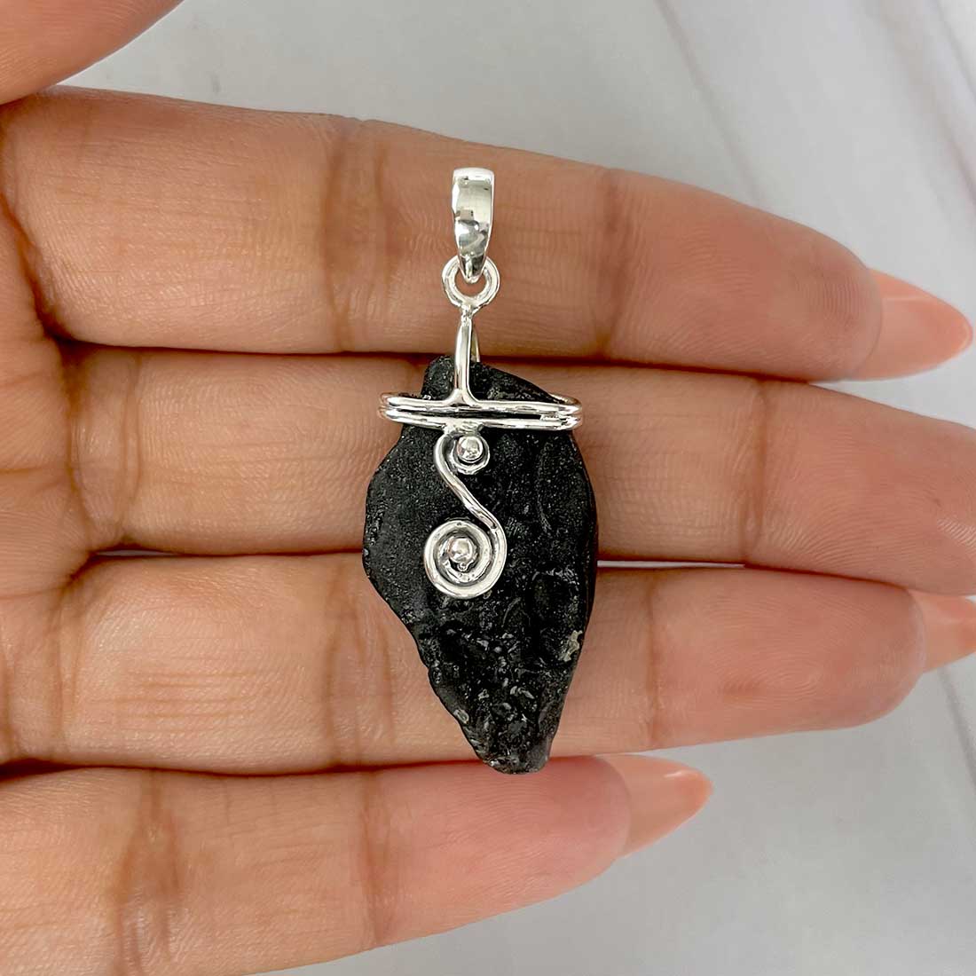 Tektite Pendant-(TKT-P-125.)