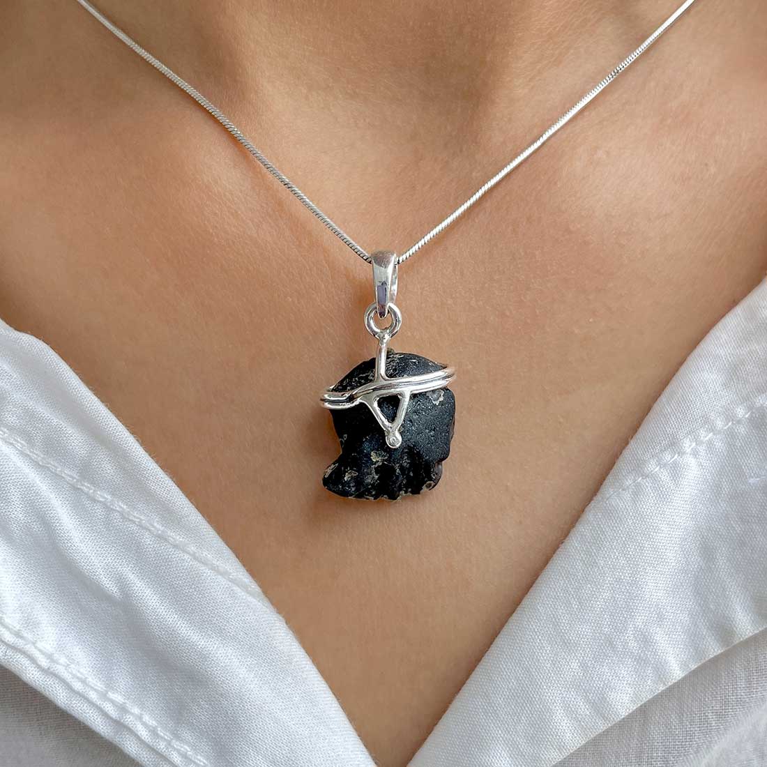 Tektite Pendant-(TKT-P-13.)