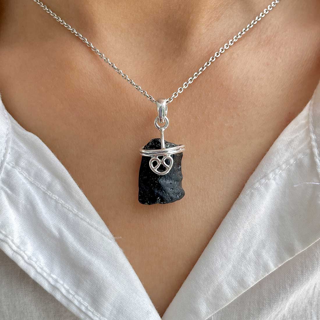 Tektite Pendant-(TKT-P-14.)