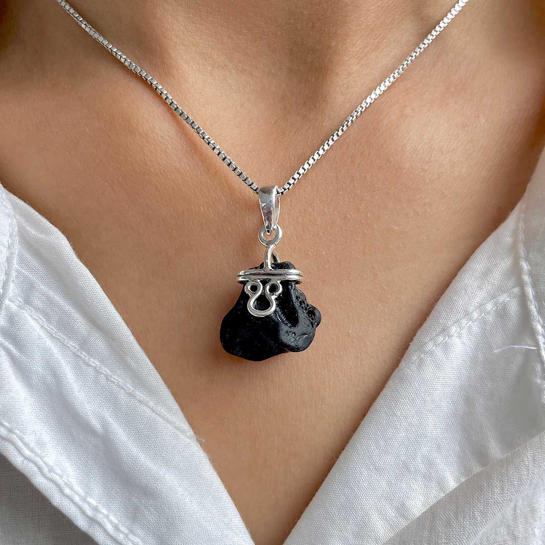 Tektite Pendant-(TKT-P-15.)