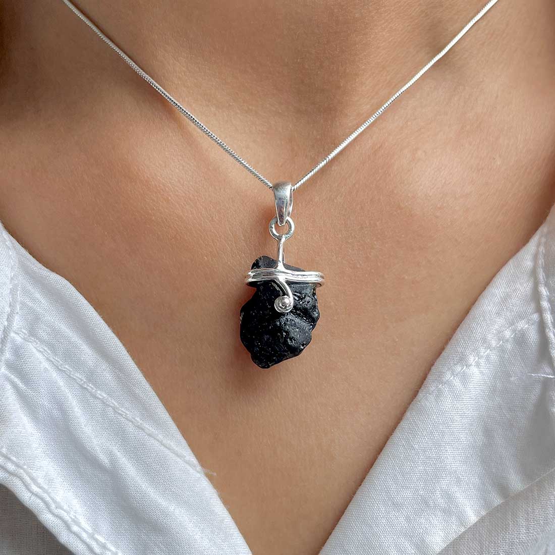 Tektite Pendant-(TKT-P-16.)