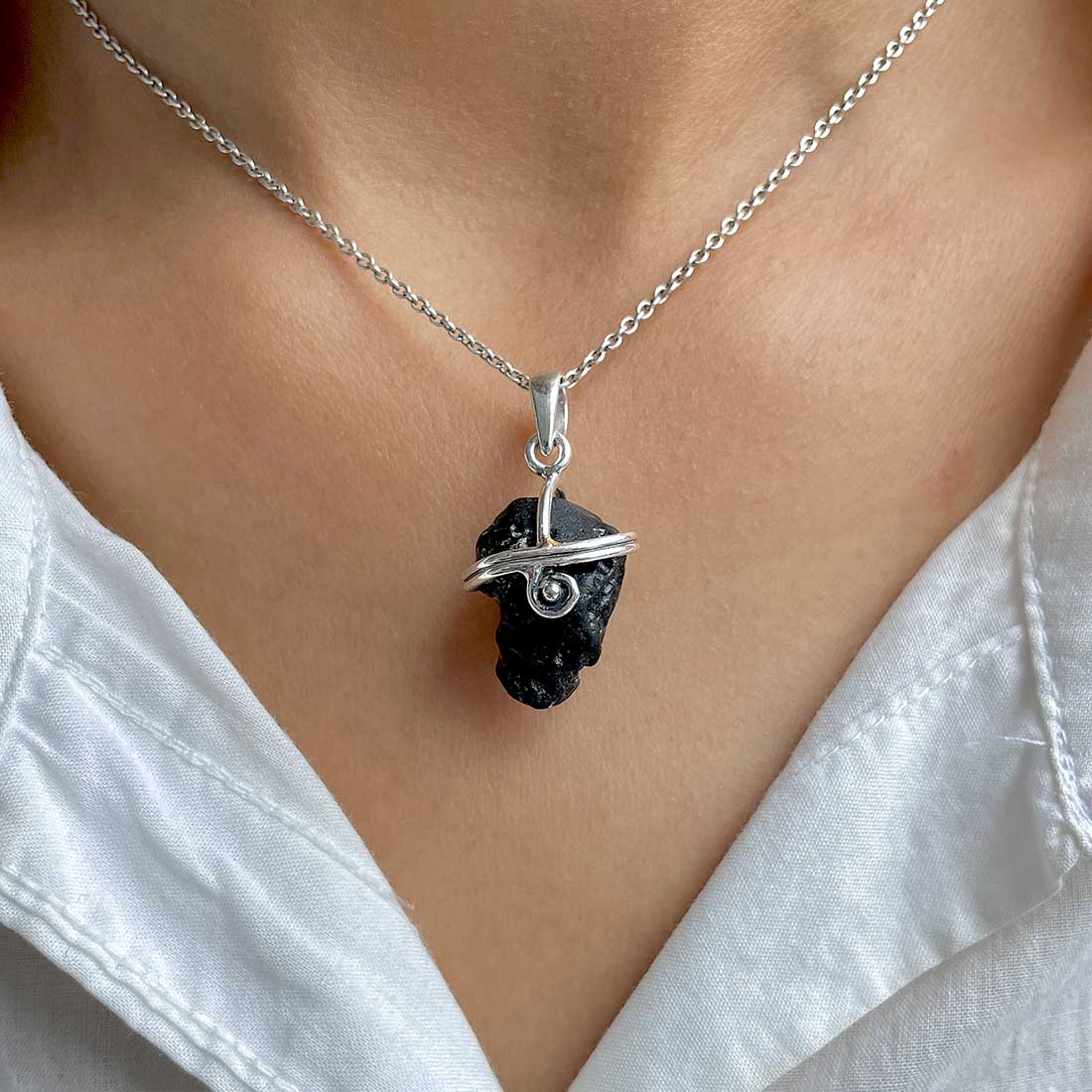 Tektite Pendant-(TKT-P-19.)