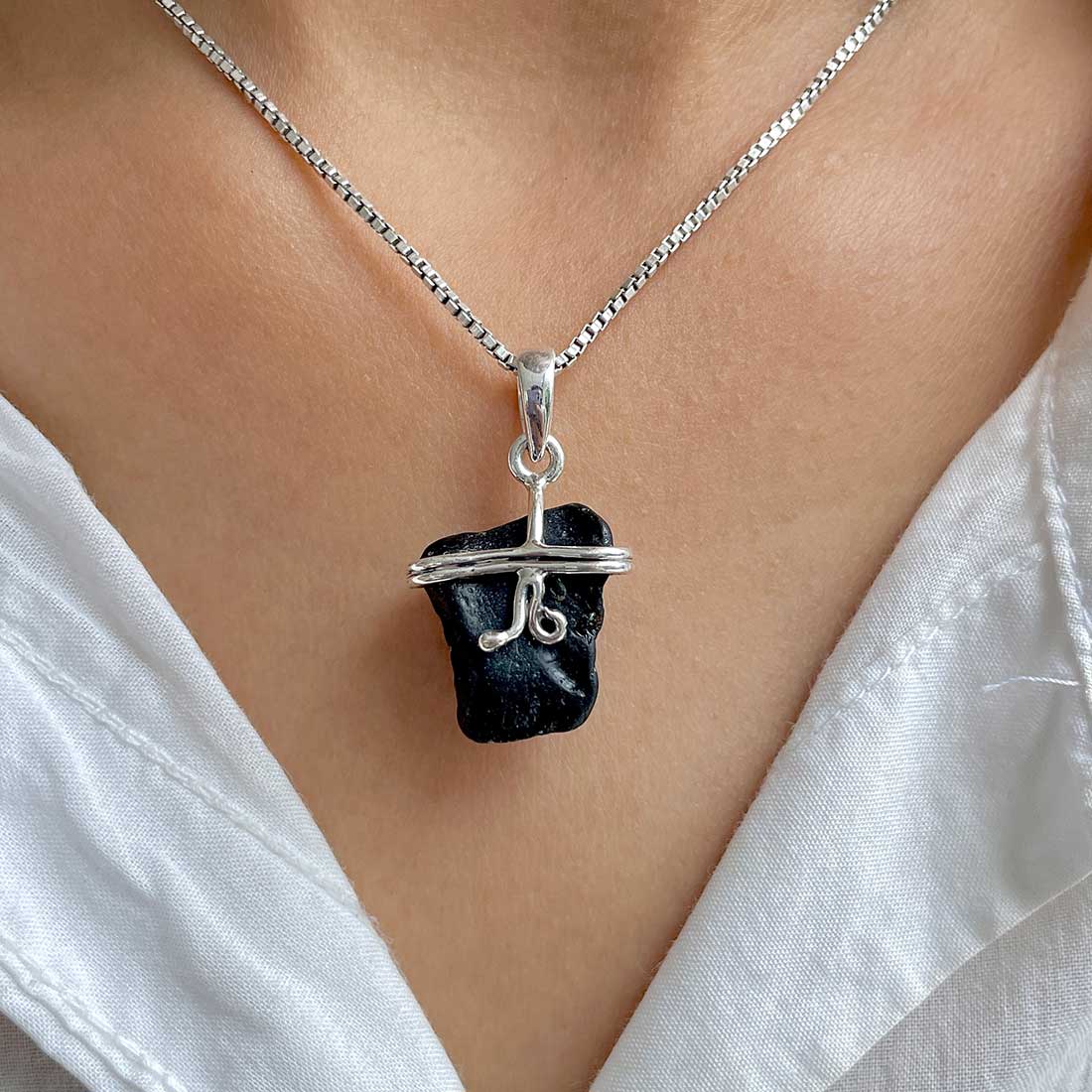 Tektite Pendant-(TKT-P-21.)