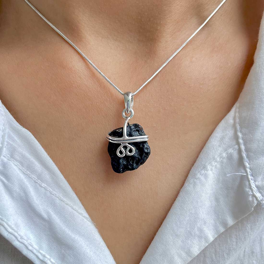 Tektite Pendant-(TKT-P-23.)