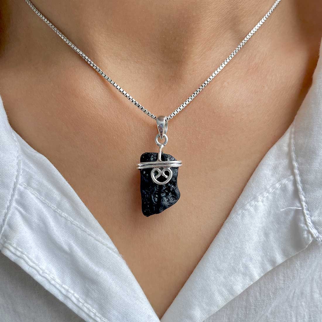 Tektite Pendant-(TKT-P-24.)