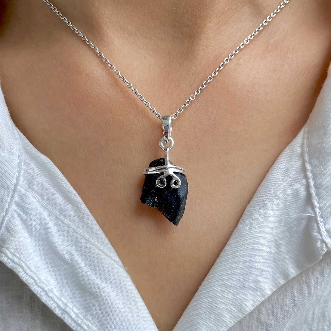 Tektite Pendant-(TKT-P-28.)