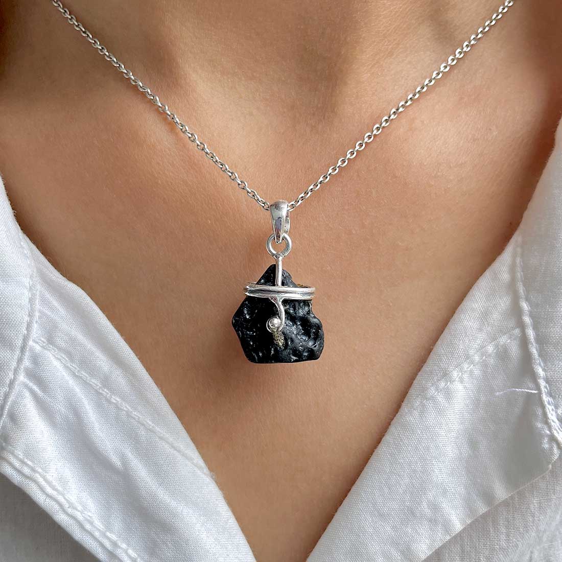 Tektite Pendant-(TKT-P-33.)