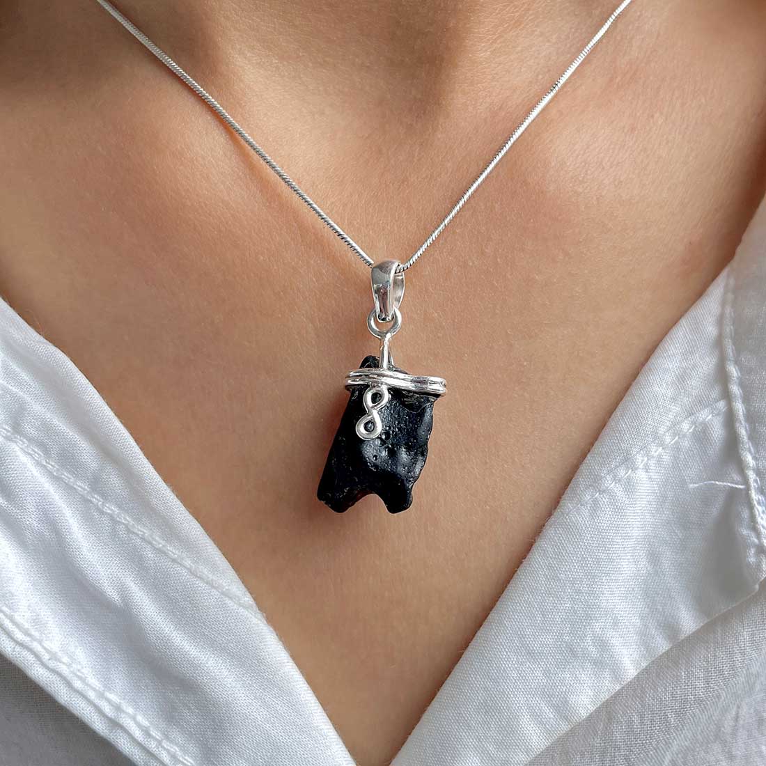 Tektite Pendant-(TKT-P-35.)