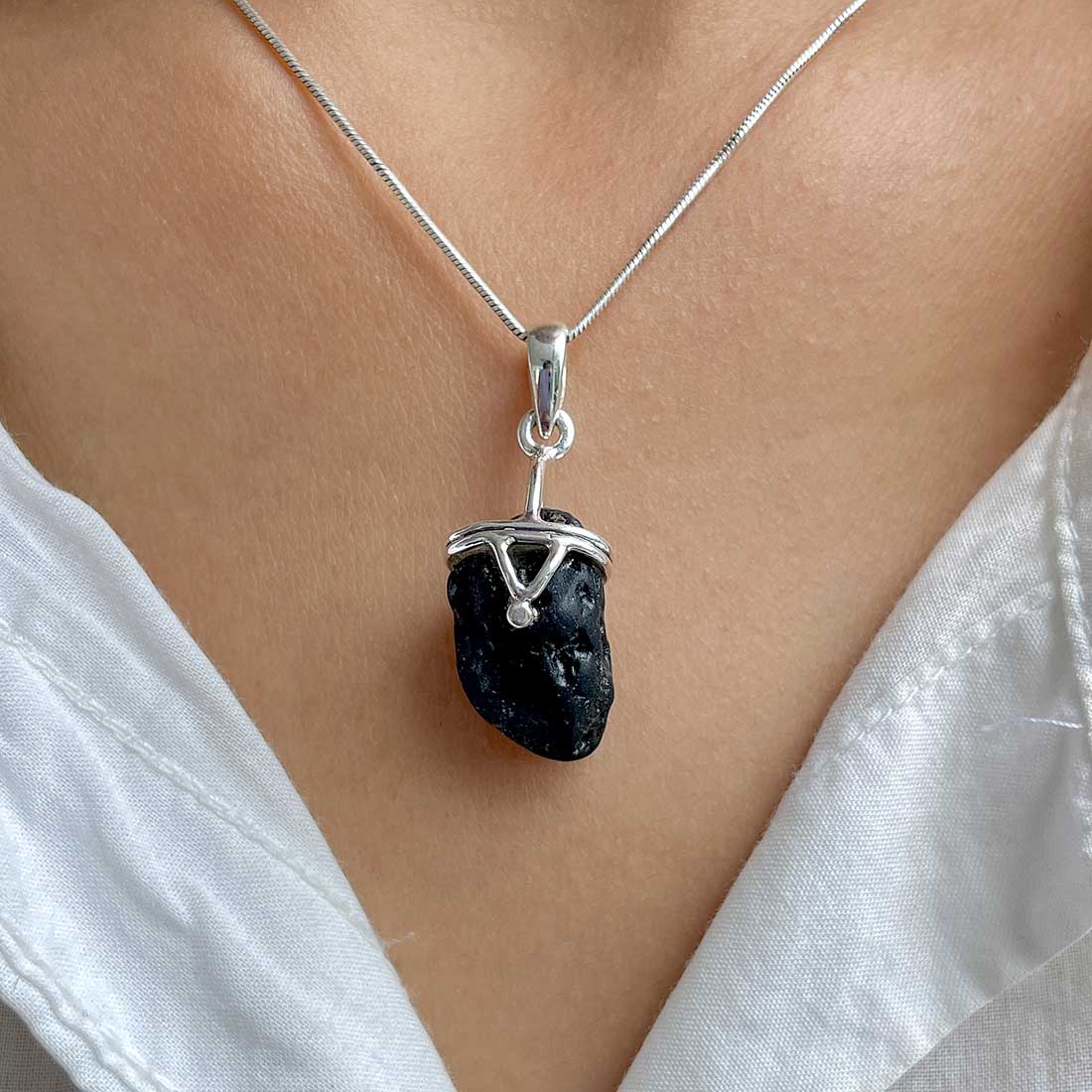 Tektite Pendant-(TKT-P-4.)