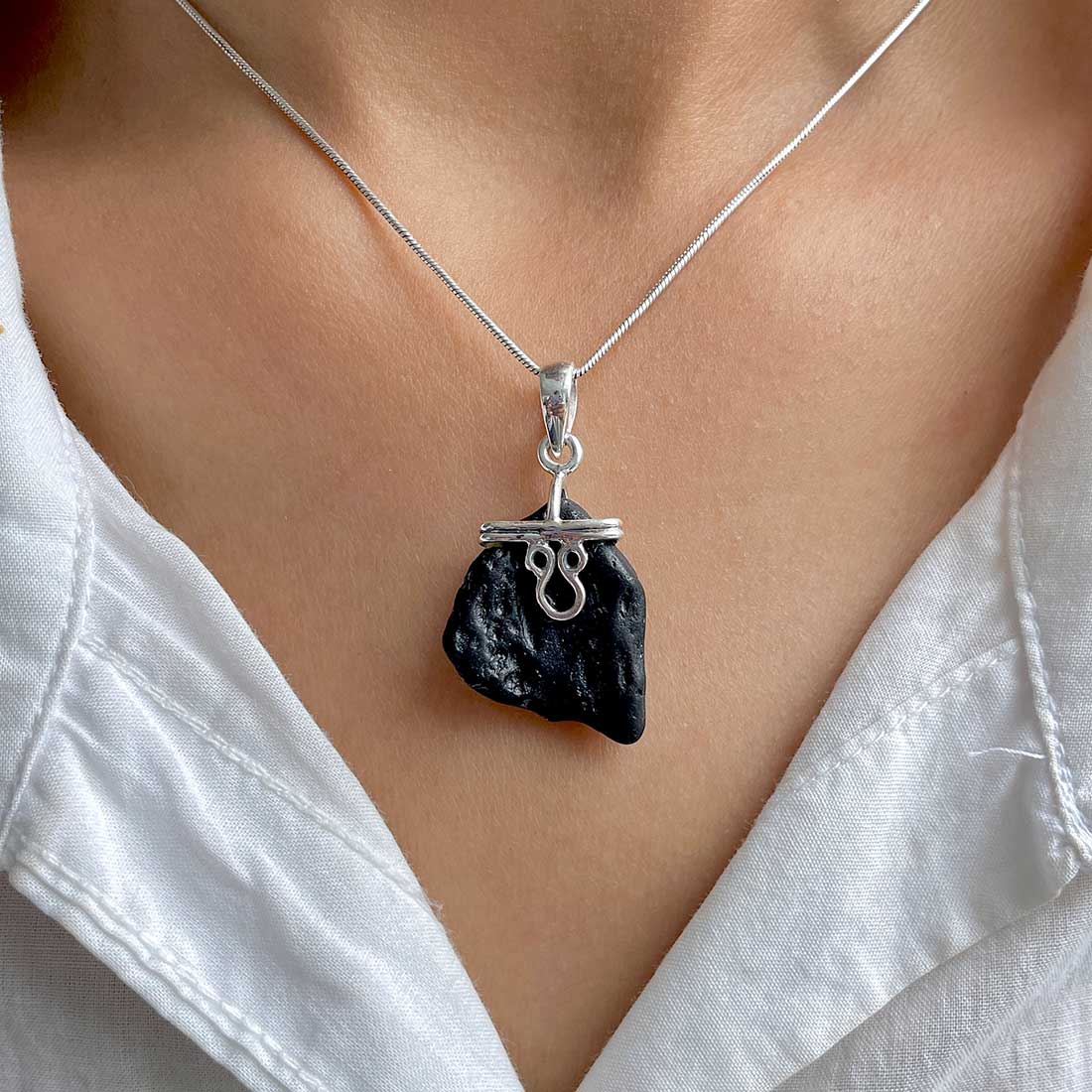 Tektite Pendant-(TKT-P-47.)