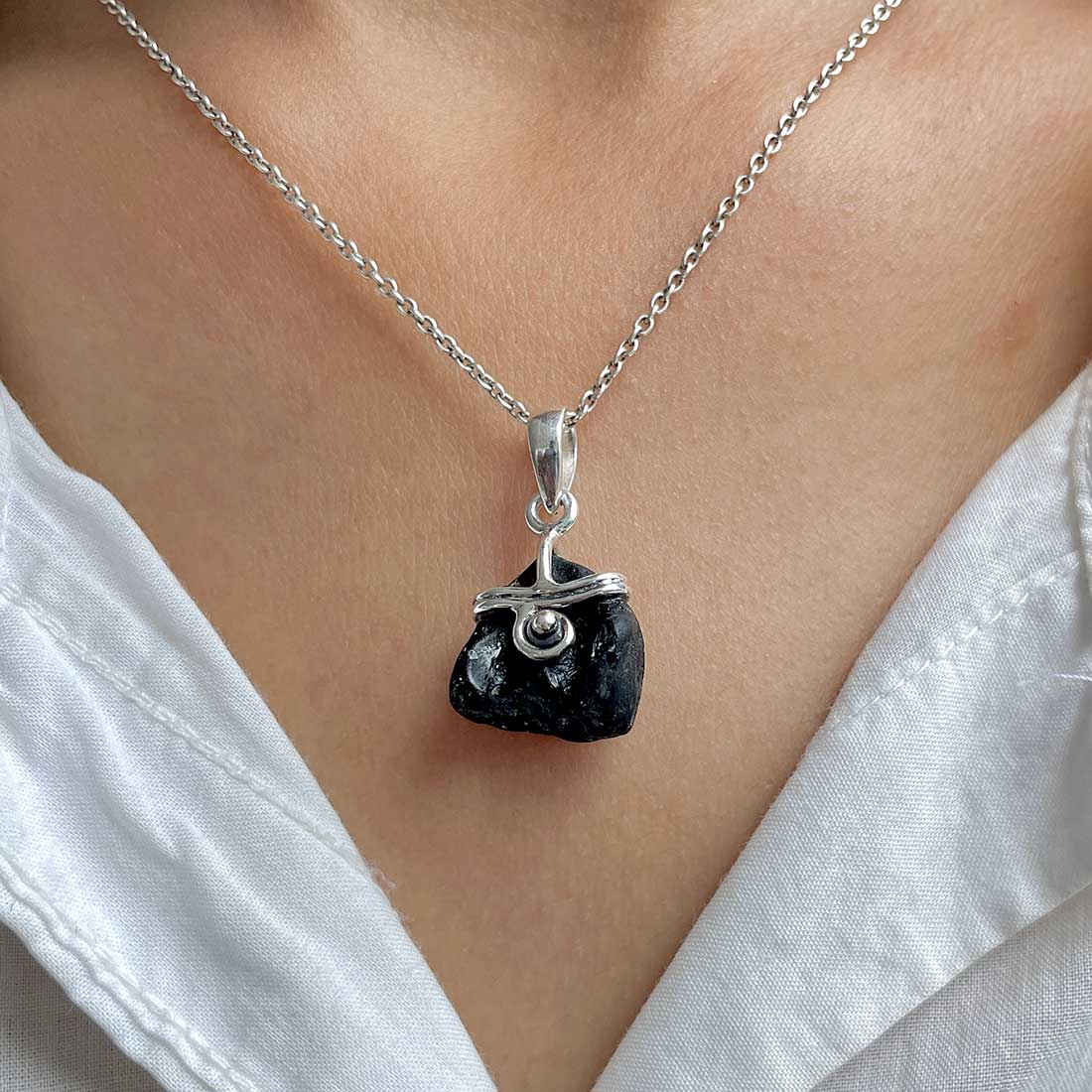 Tektite Pendant-(TKT-P-5.)